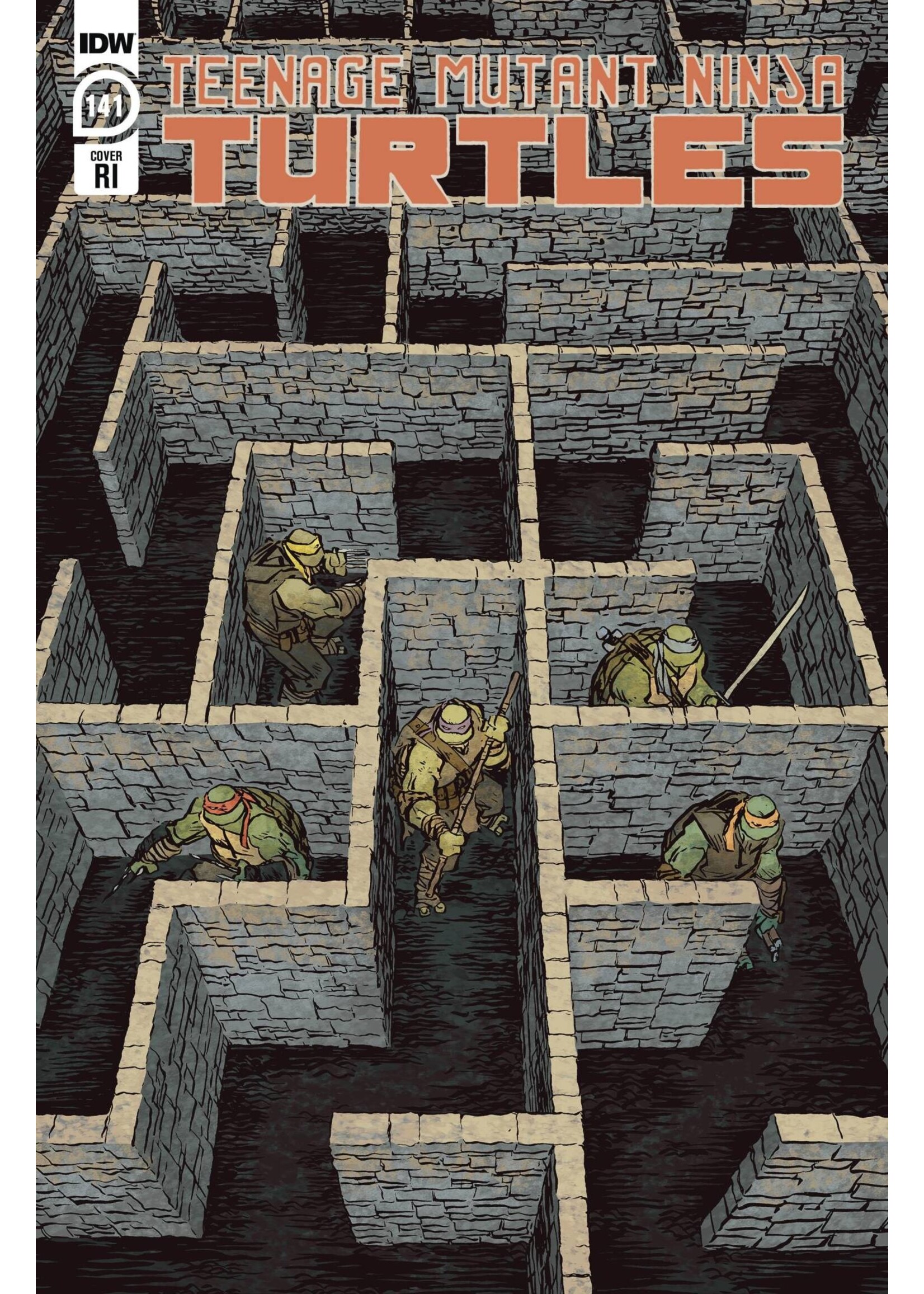 . TMNT ONGOING #141 CVR C 10 COPY INCV LONERGAN