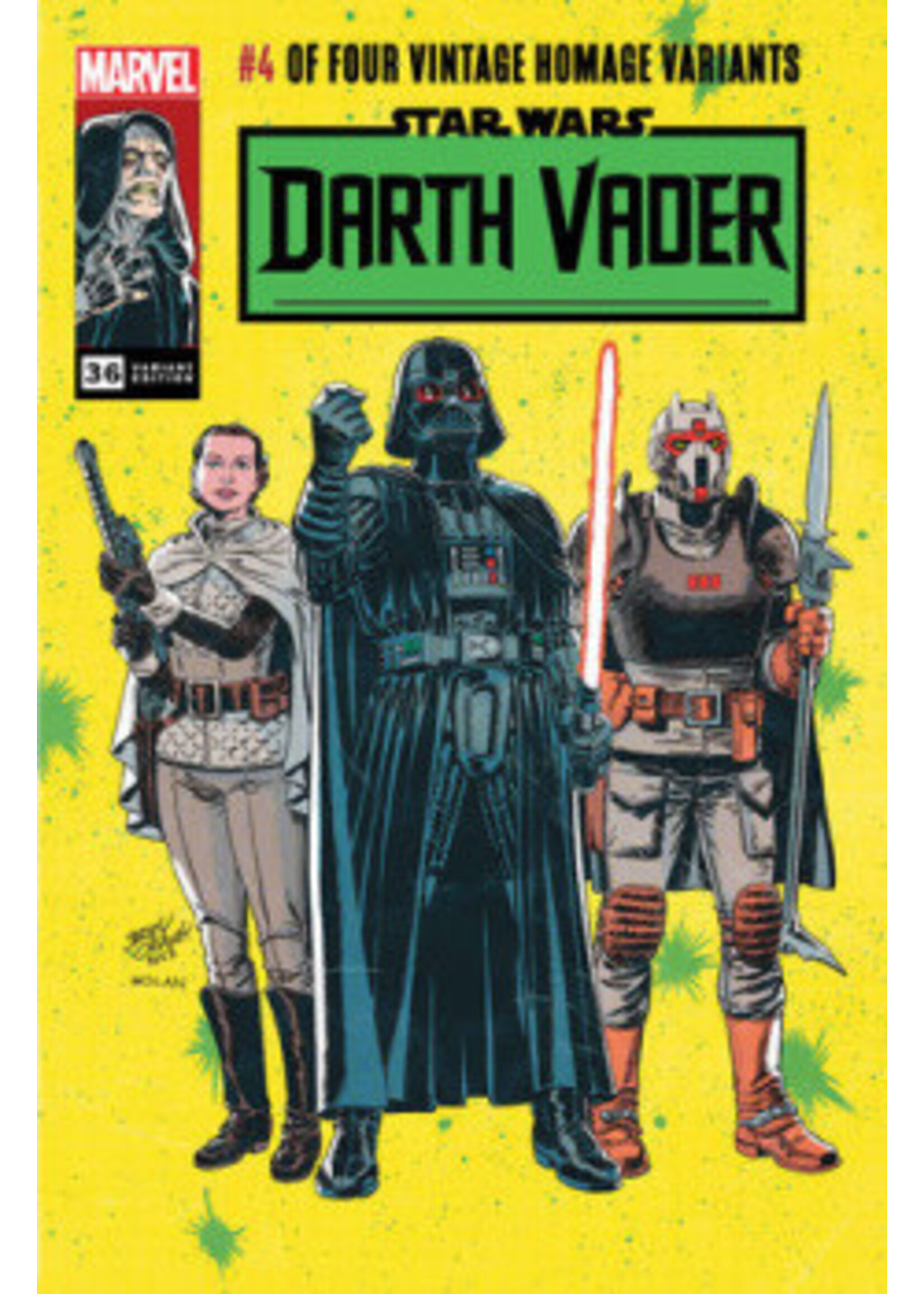 . STAR WARS DARTH VADER (2020) #36 ORDWAY CLASSIC TRADE DR