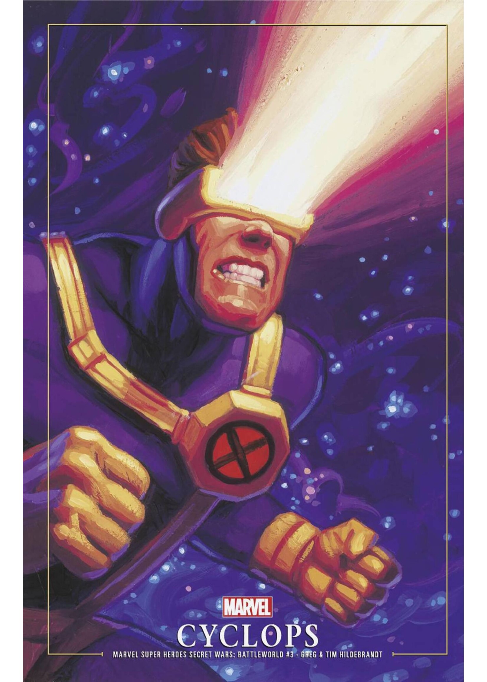 . MSH SECRET WARS BATTLEWORLD #3 CYCLOPS MM3 VAR