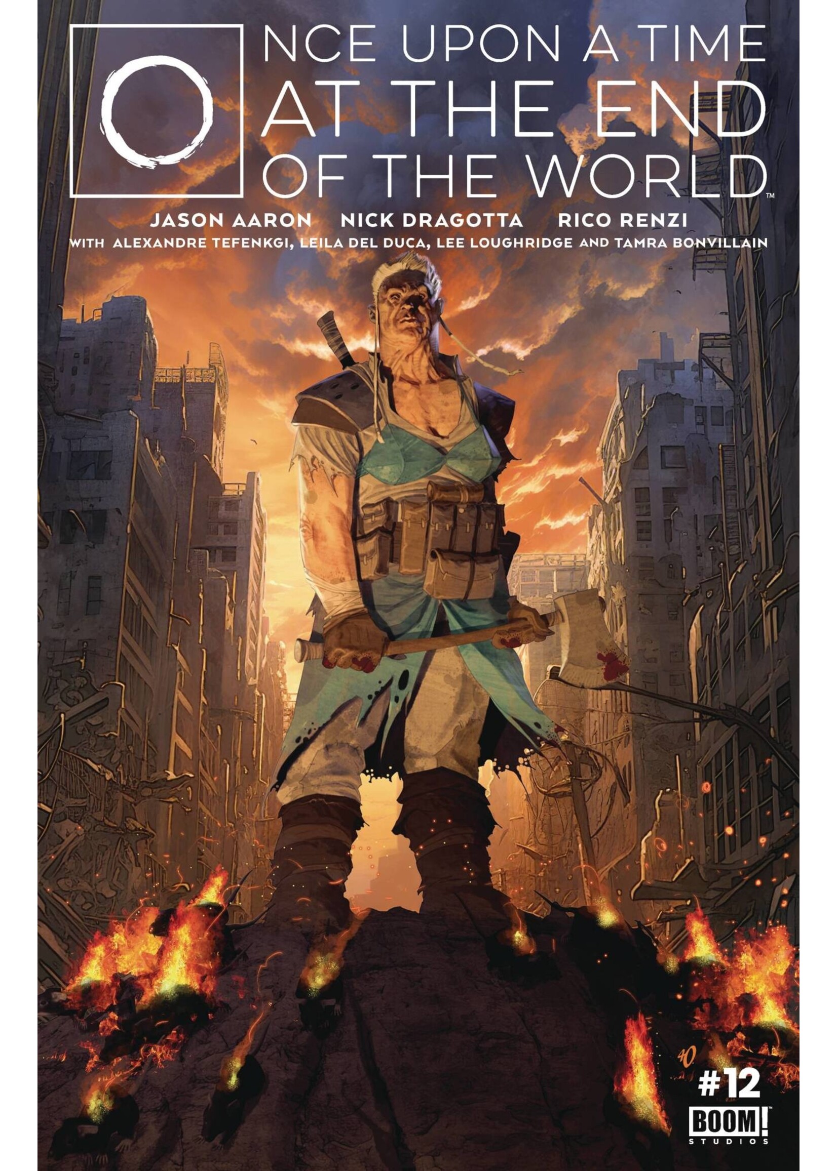 . ONCE UPON A TIME AT END OF WORLD #12 (OF 15) CVR A OLIVETTI