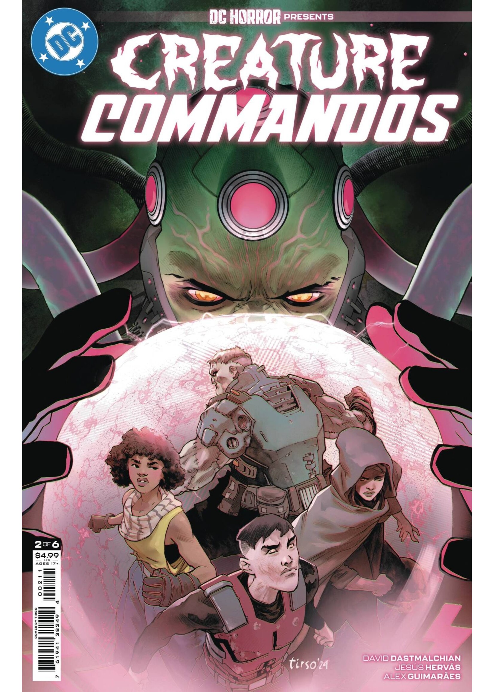 . DC HORROR PRESENTS CREATURE COMMANDOS (2024) #2
