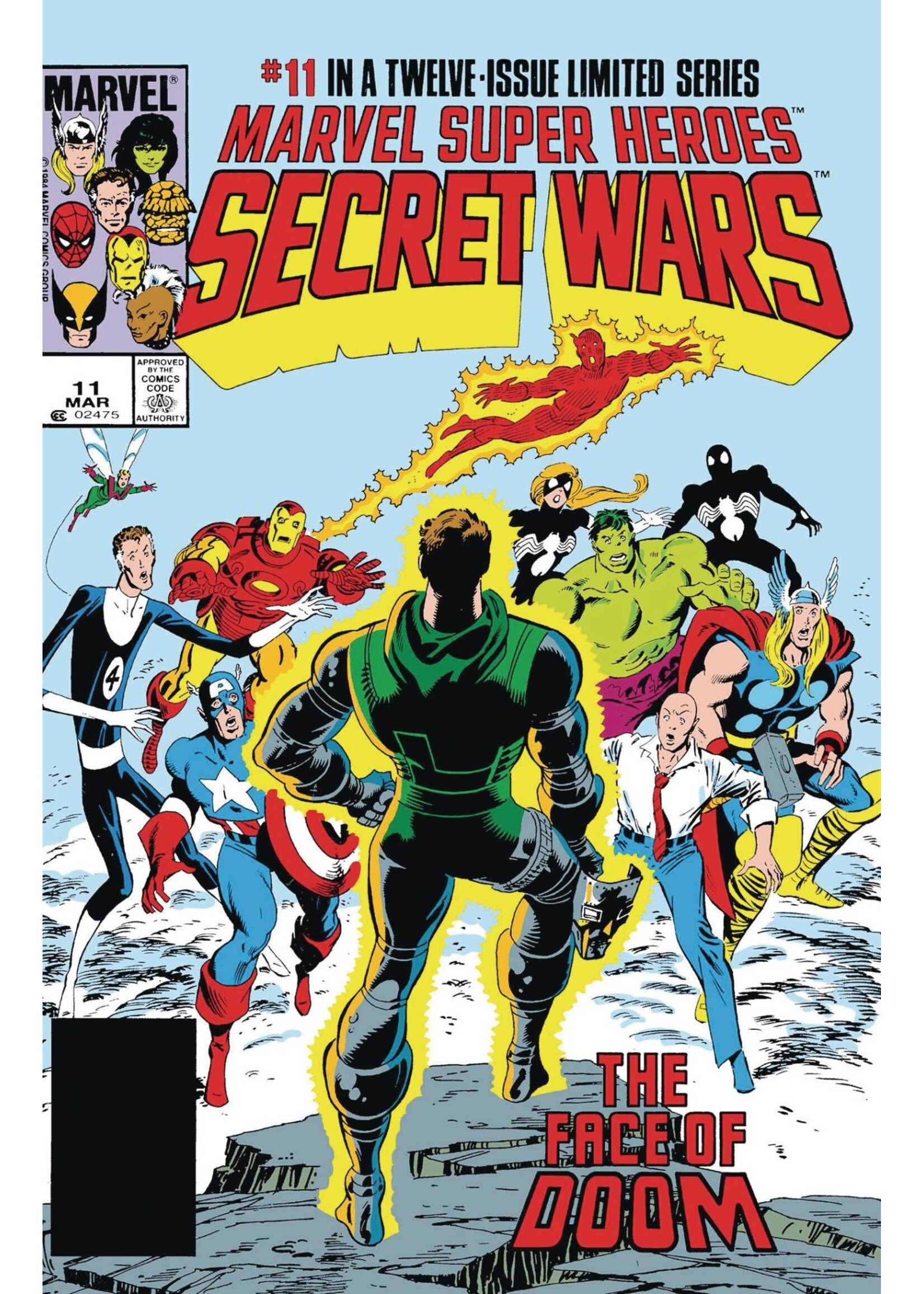 . MSH SECRET WARS #11 FACSIMILE EDITION FOIL VARIANT