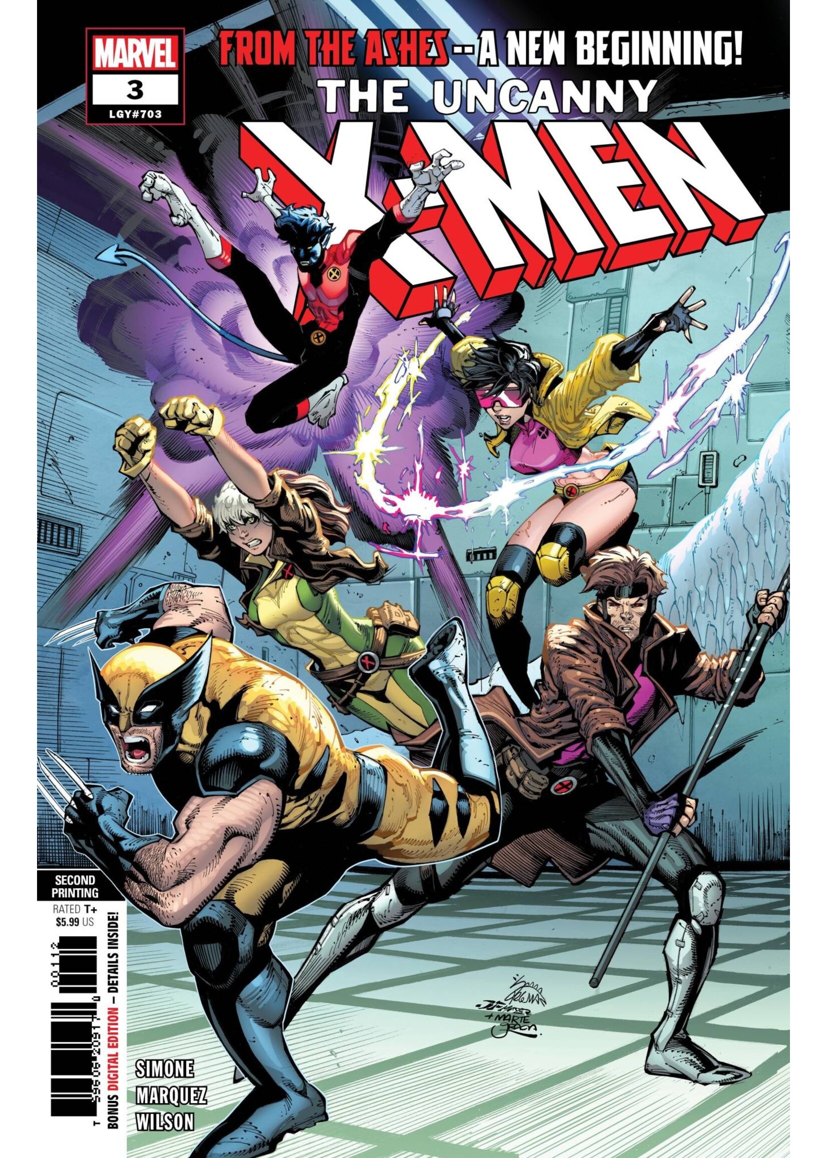 . UNCANNY X-MEN (2024) #3 STEGMAN 2ND PRINTING