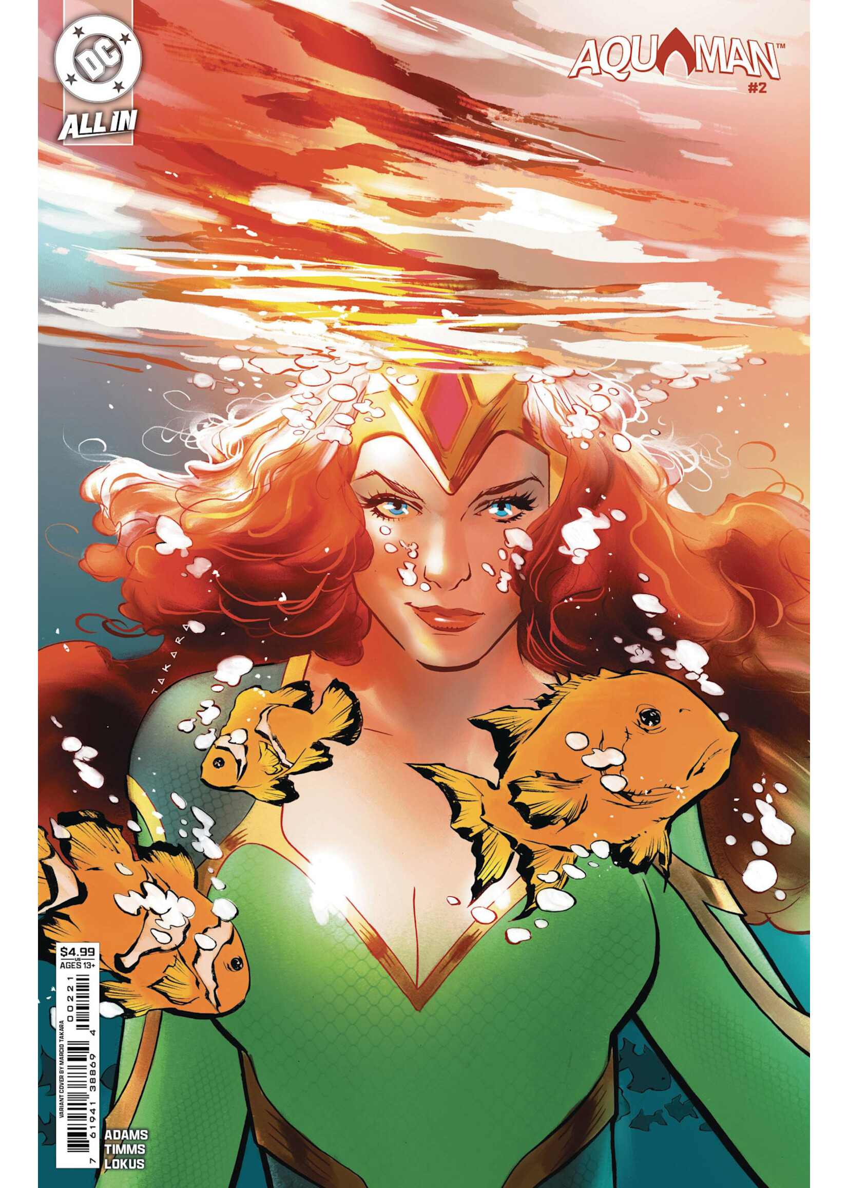 . AQUAMAN #2 CVR B TAKARA CARD STOCK VAR