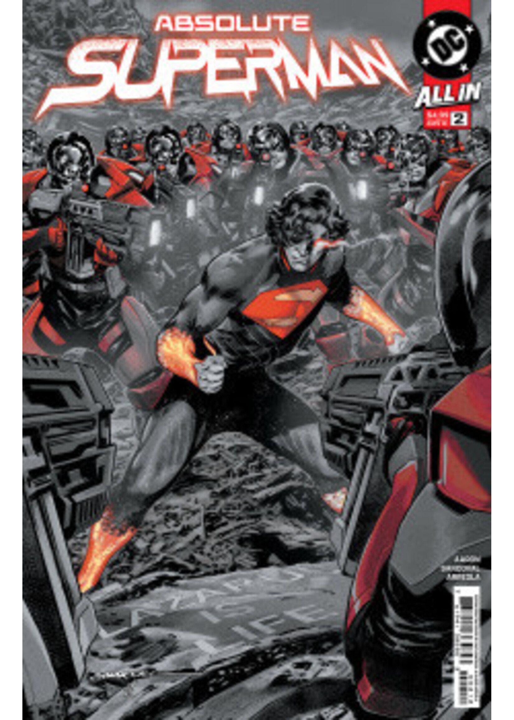. ABSOLUTE SUPERMAN (2024) #2 2ND PRINT