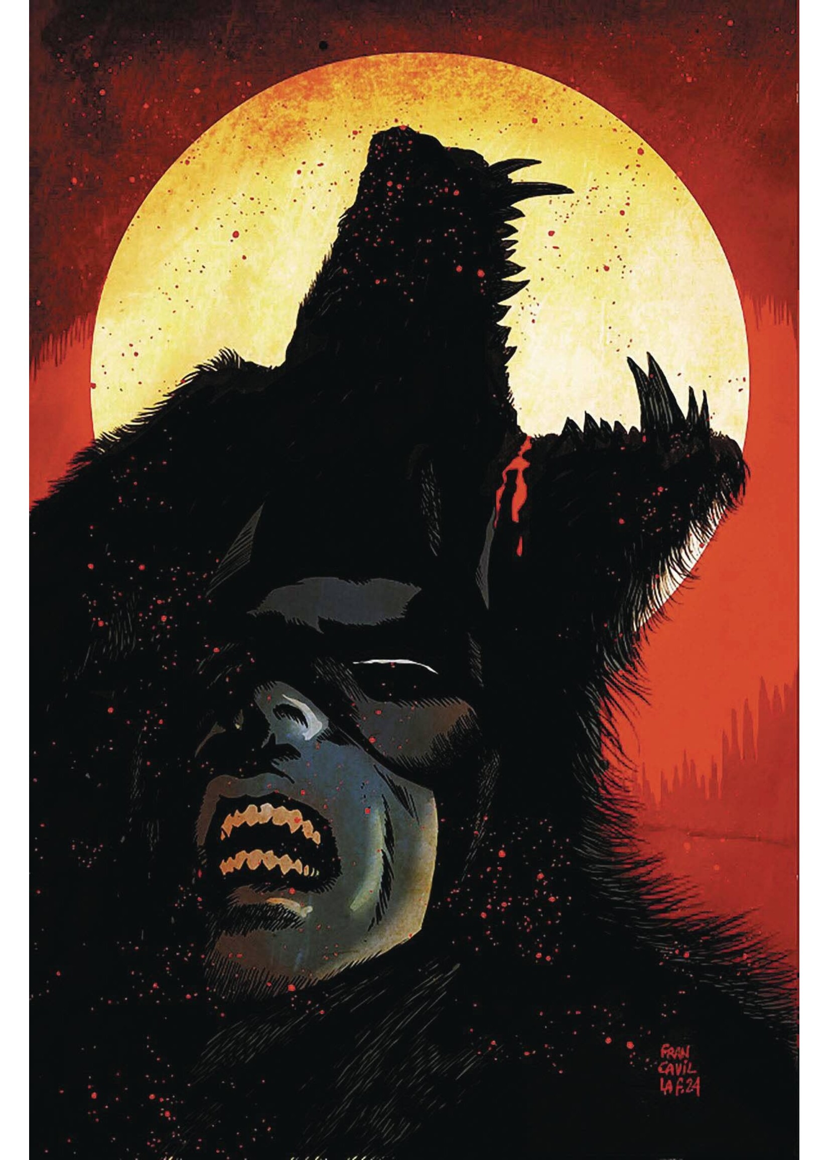 . BATMAN FULL MOON (2024) #4 FRANCAVILLA