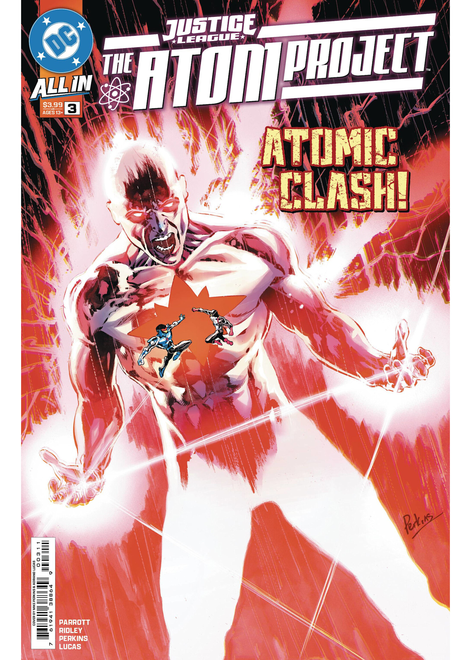 DC COMICS JUSTICE LEAGUE THE ATOM PROJECT (2024) #3