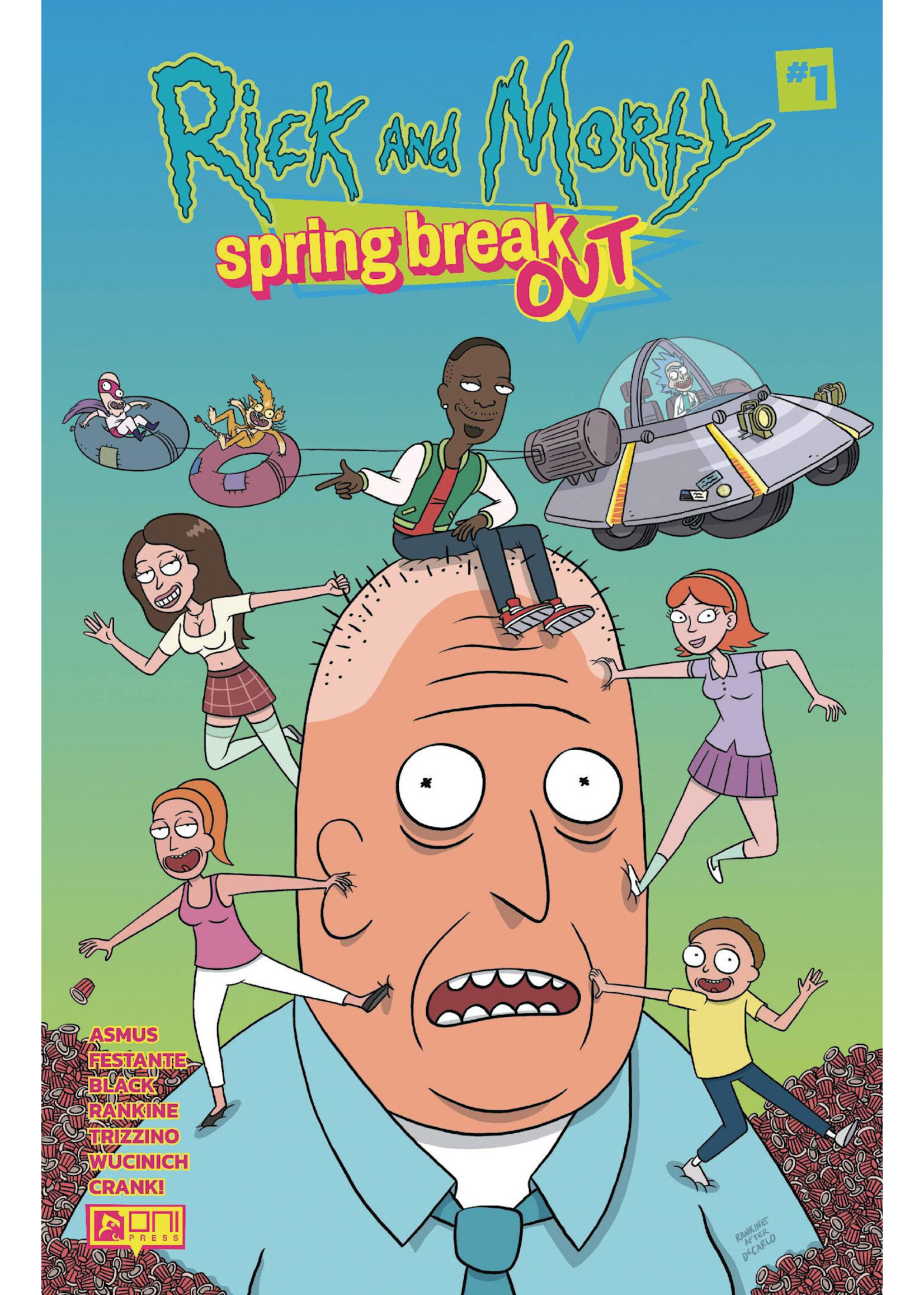 ONI PRESS RICK AND MORTY SPRING BREAK OUT #1 (ONE SHOT)
