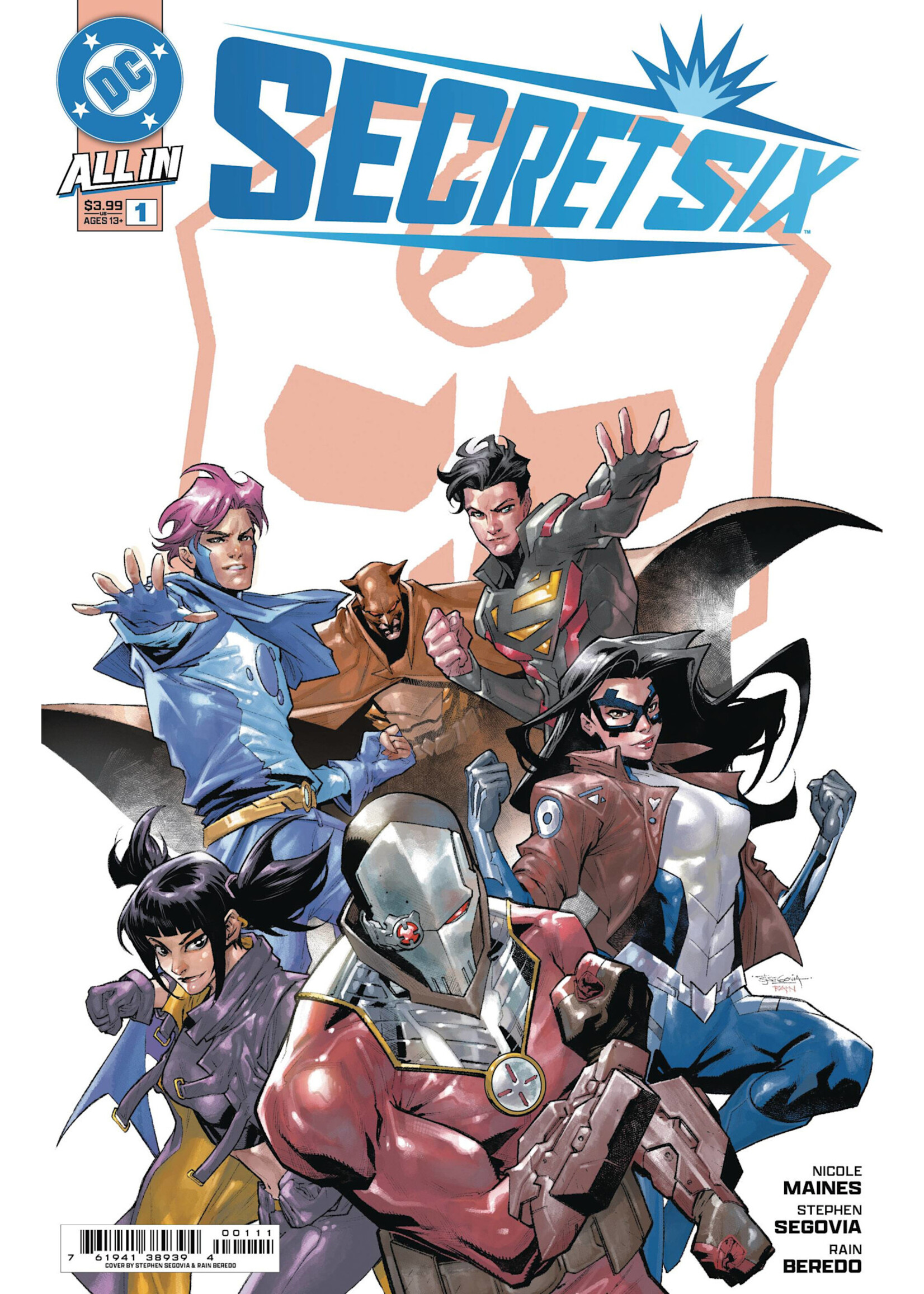 . SECRET SIX (2025) #1 (OF 6) CVR A SEGOVIA