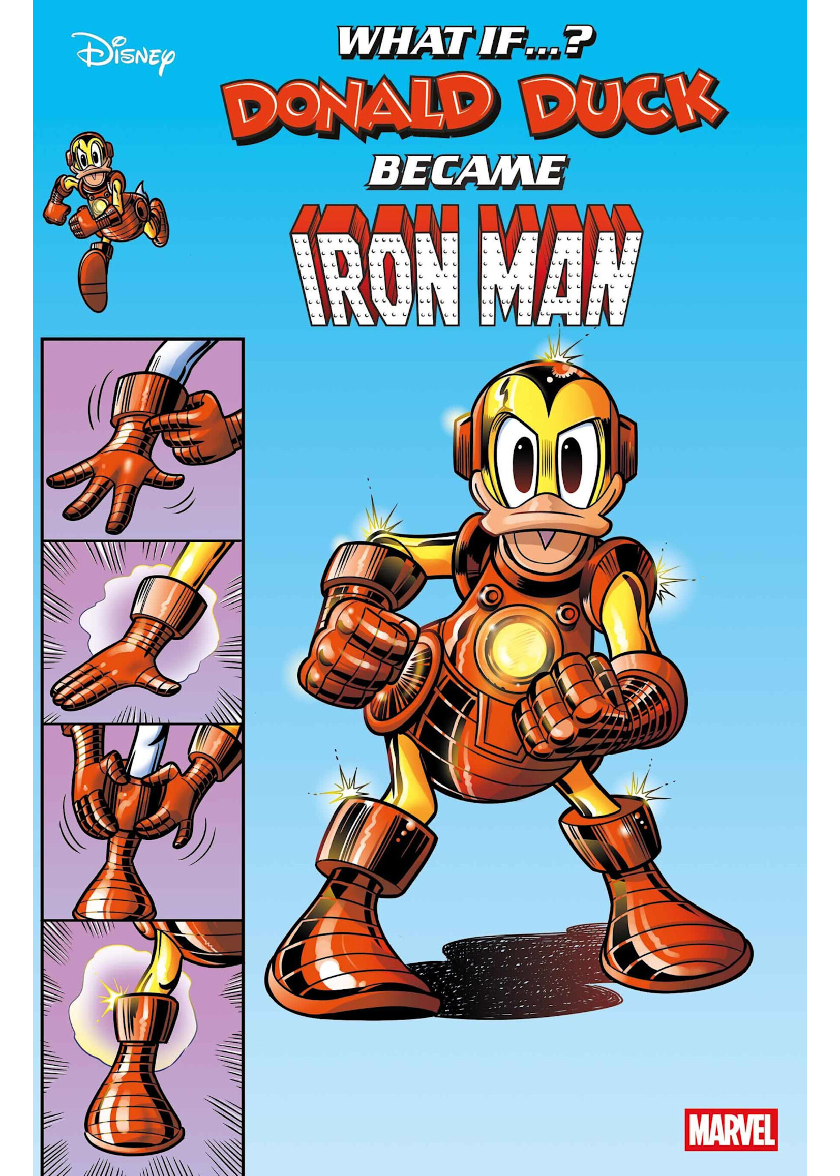 . DISNEY WHAT IF? DONALD DUCK BECAME IRON MAN #1