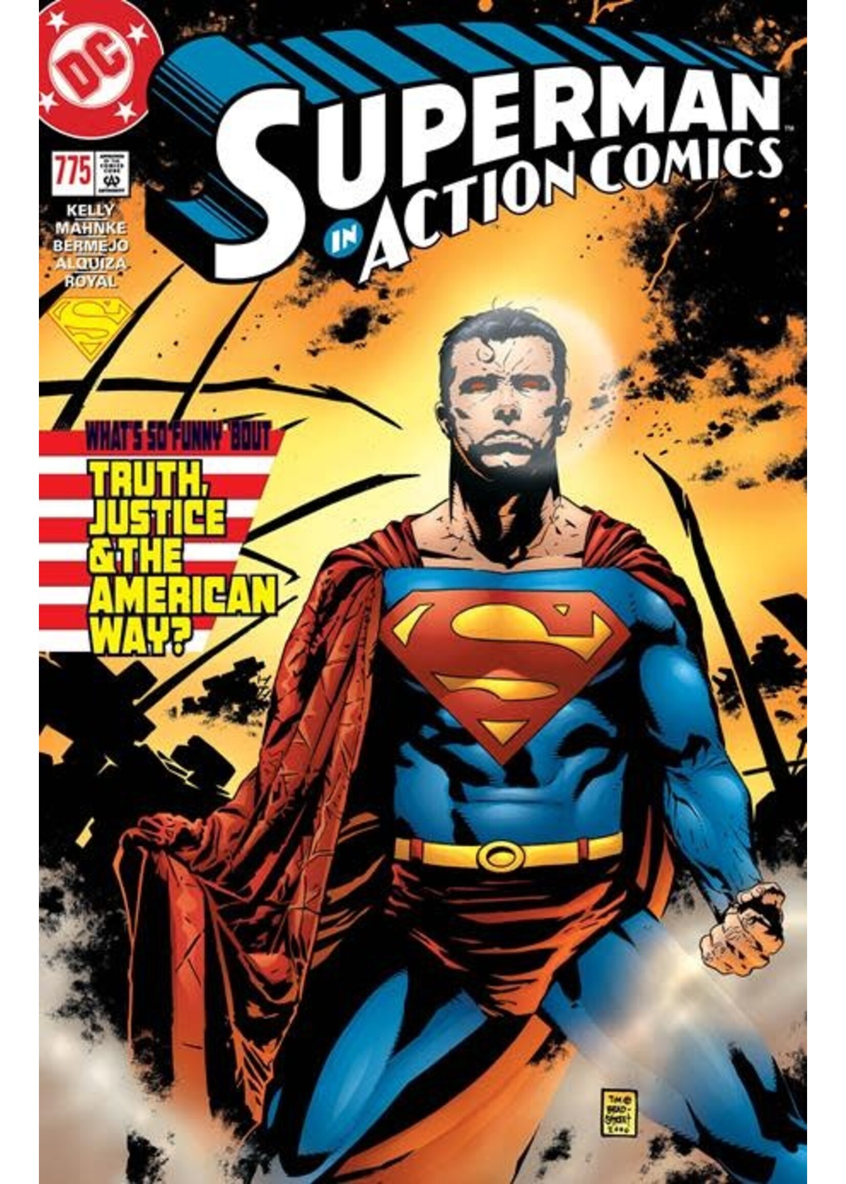 DC COMICS ACTION COMICS #775 FACSIMILE EDITION CVR B BRADSTREET FOIL