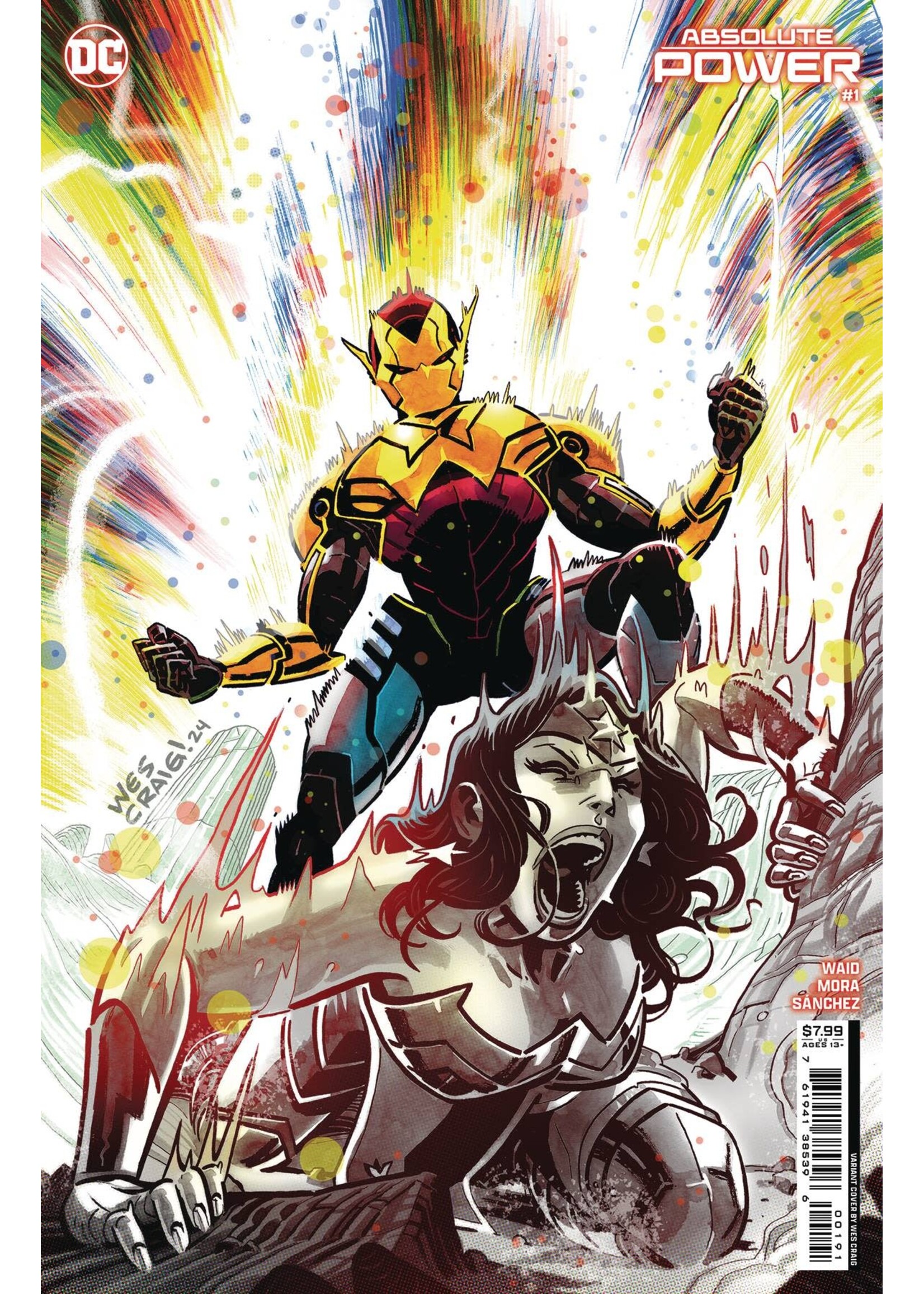 . ABSOLUTE POWER (2024) #1 RAISED UV FOIL