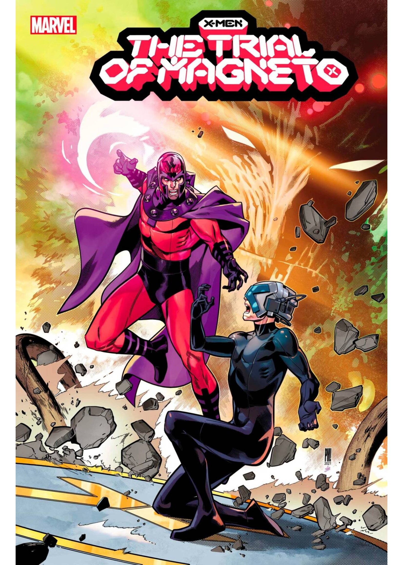 . X-MEN THE TRIAL OF MAGNETO #4 MEDINA VARIANT