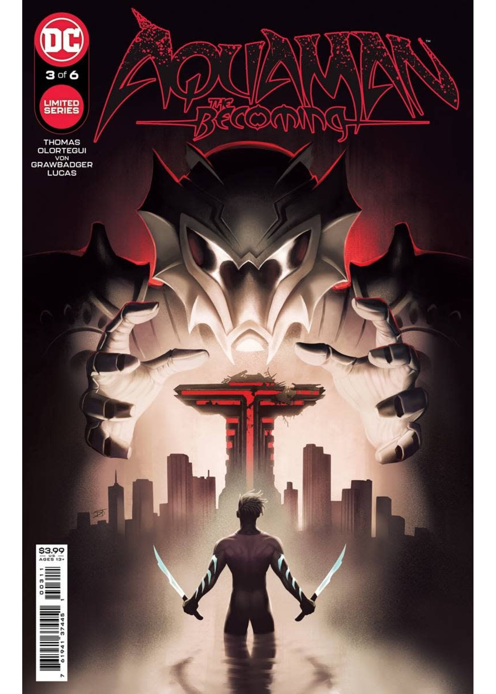 . AQUAMAN THE BECOMING #3 (OF 6) CVR A