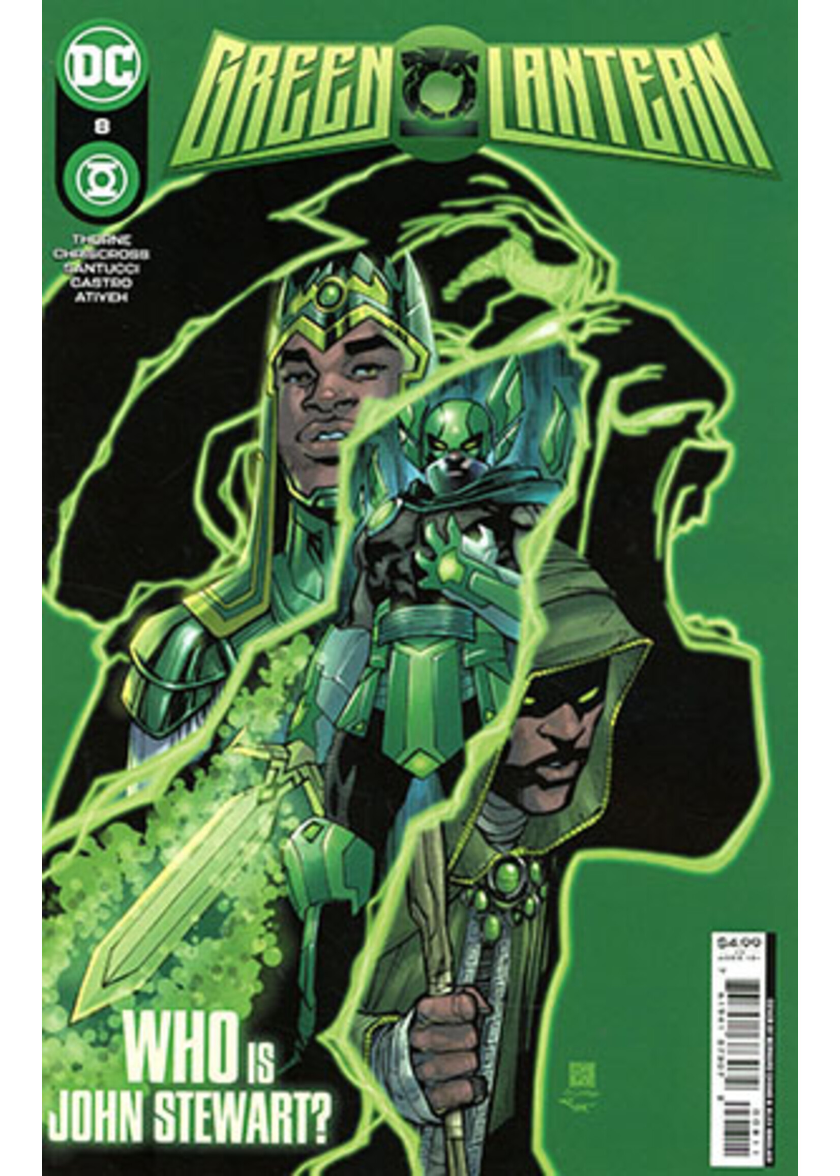 . GREEN LANTERN #8 CVR A BERNARD CHANG
