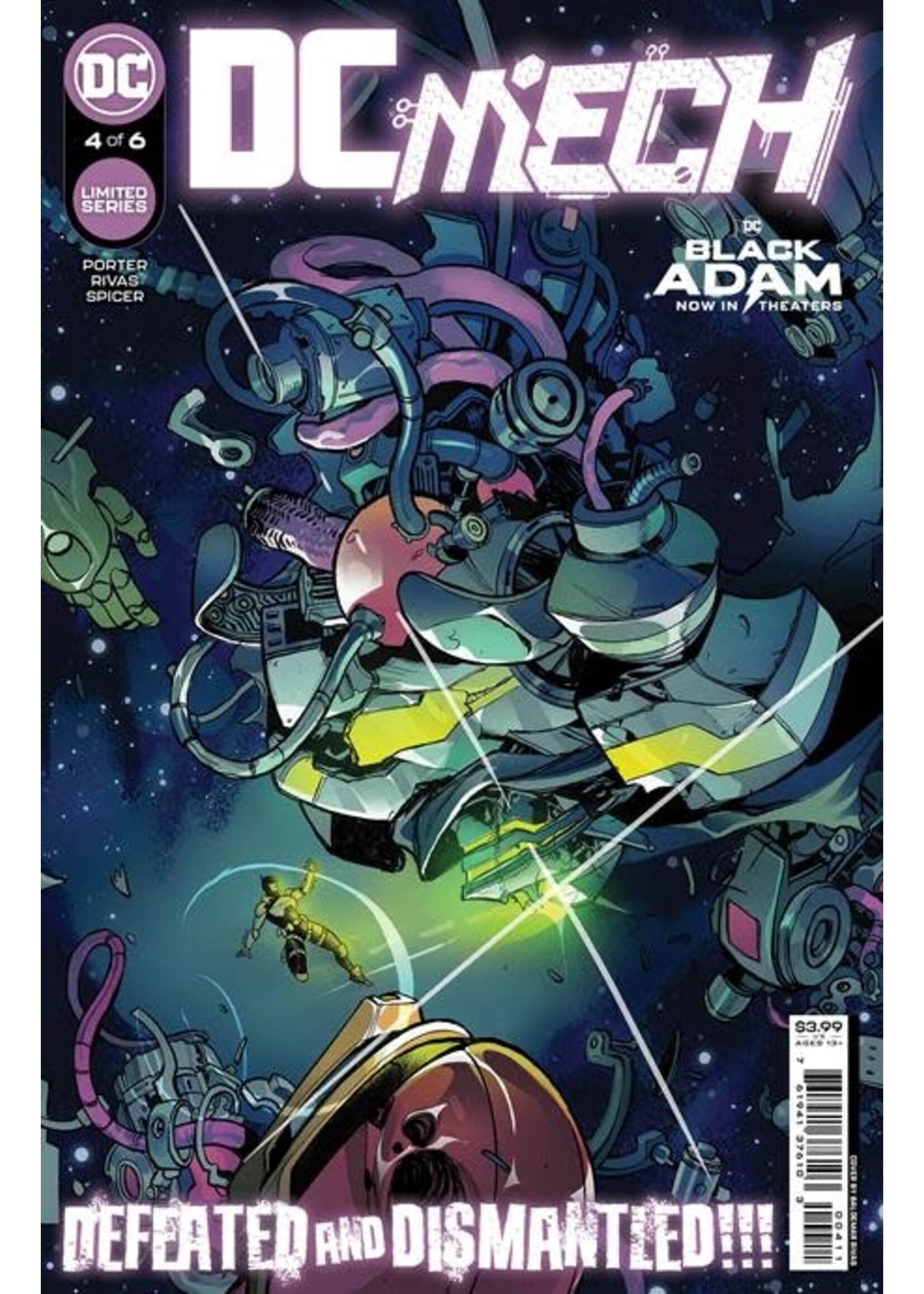 . DC MECH #4 (OF 6) CVR A RIVAS