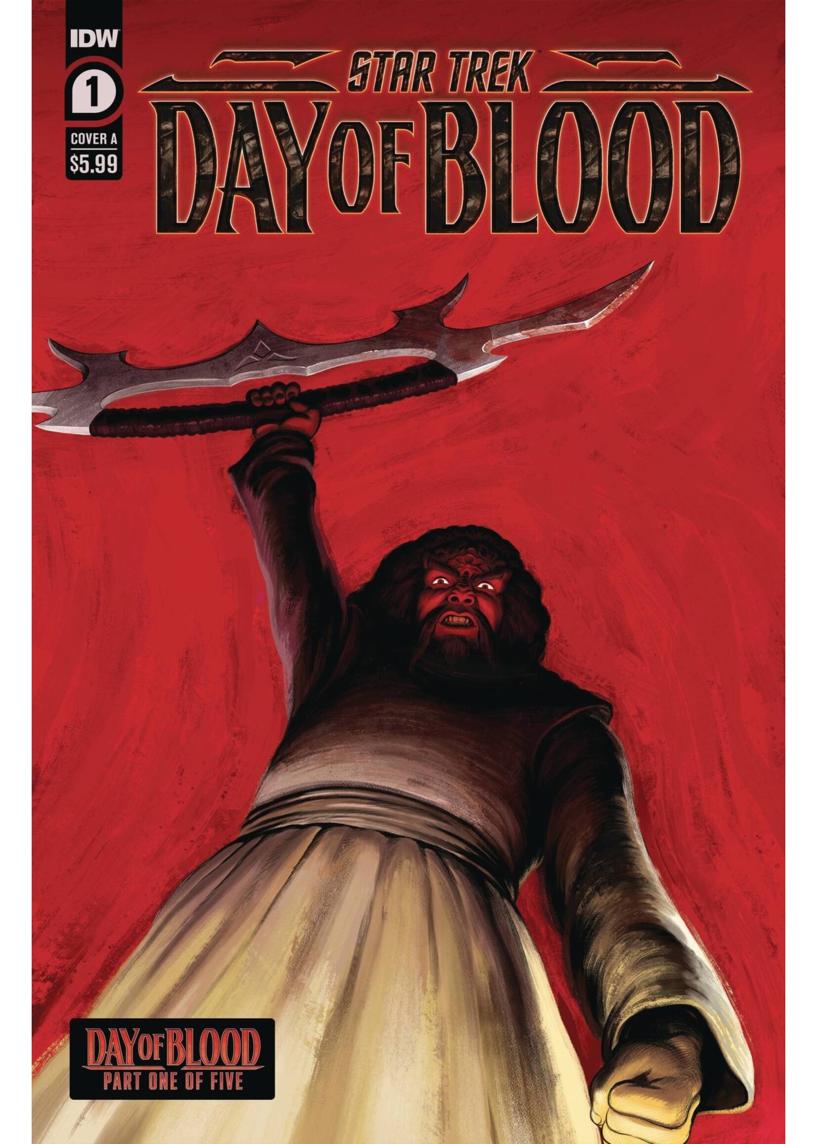 . STAR TREK DAY OF BLOOD #1 CVR A WARD