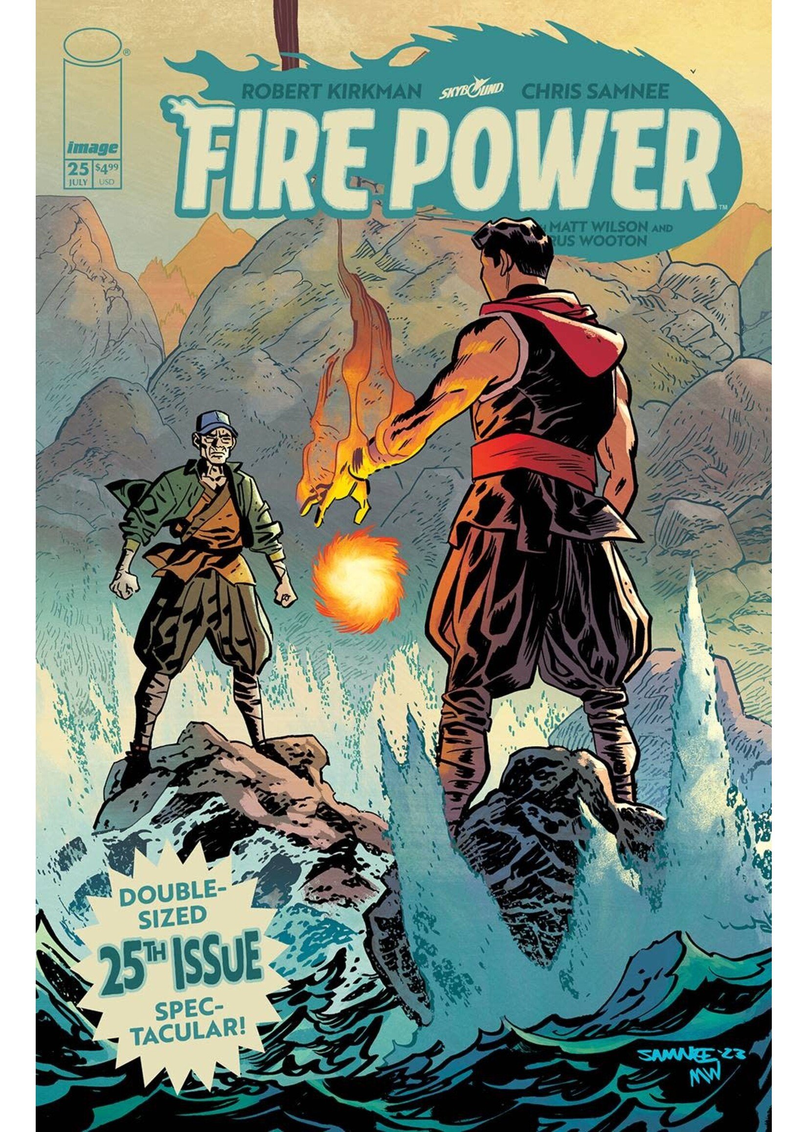 . FIRE POWER BY KIRKMAN & SAMNEE #25 CVR A SAMNEE & WILSON