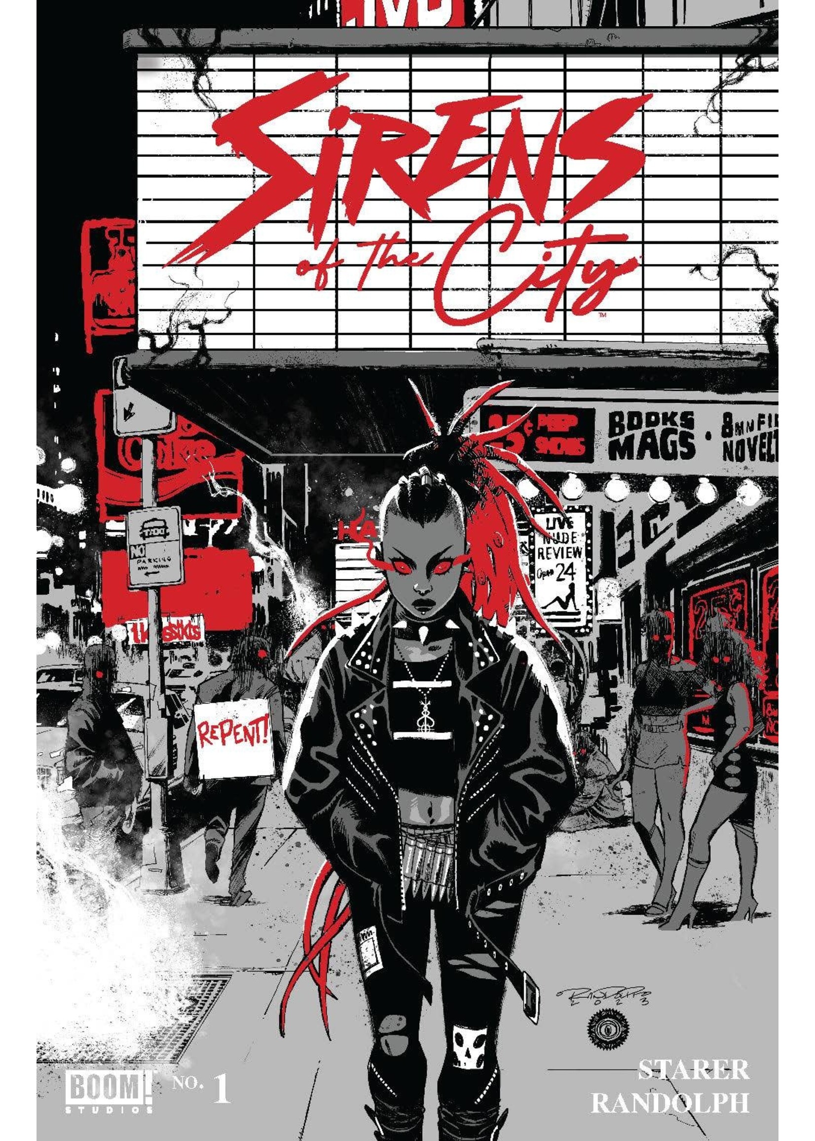 . SIRENS OF THE CITY #1 (OF 6) CVR C FOIL RANDOLPH