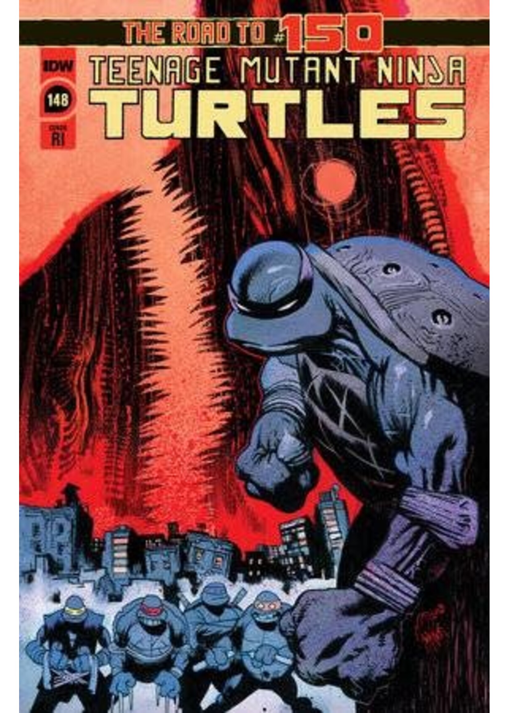 . TMNT ONGOING #148 CVR C 10 COPY INCV HARREN
