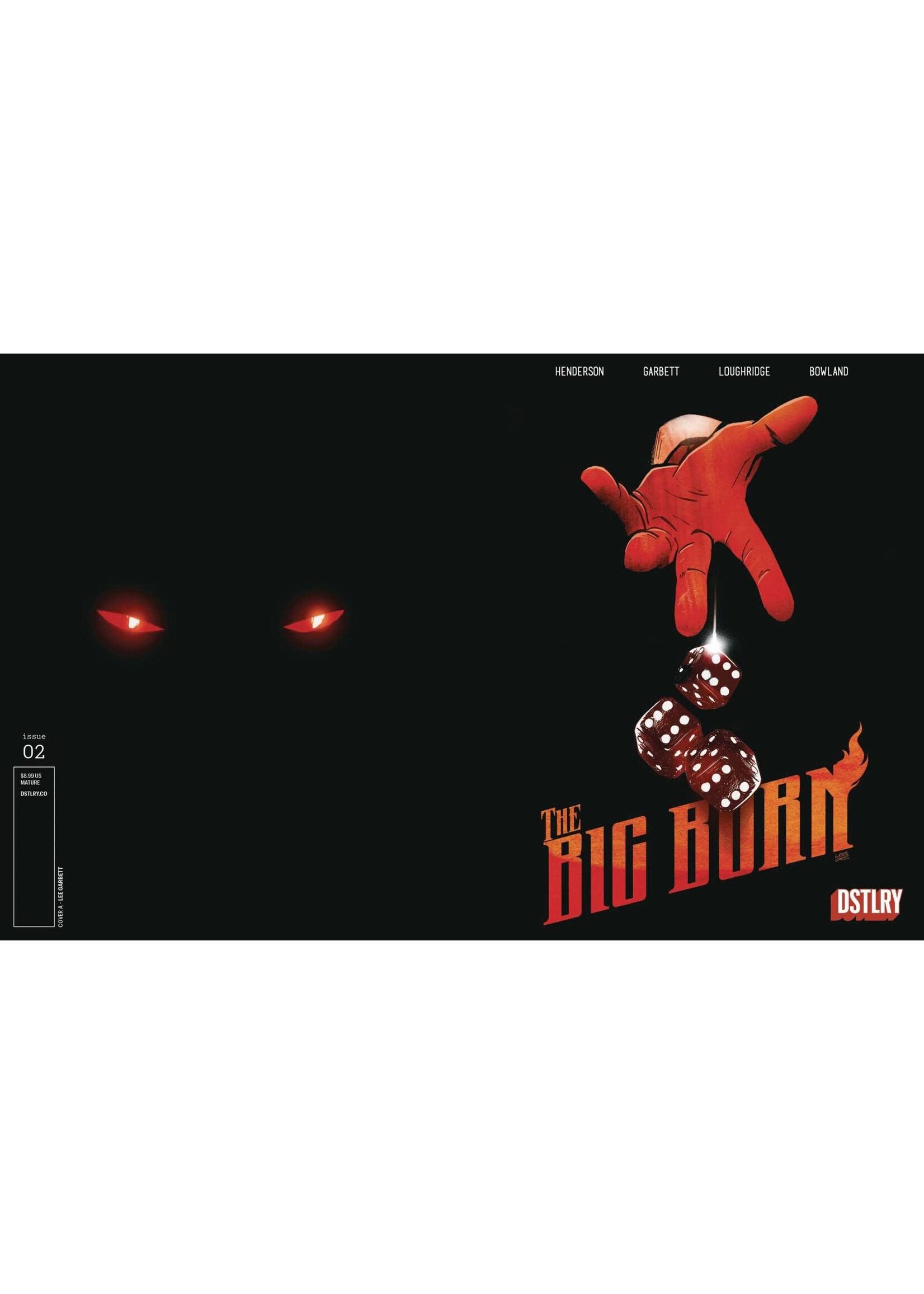 DSTLRY MEDIA BIG BURN #2 CVR A GARBETT