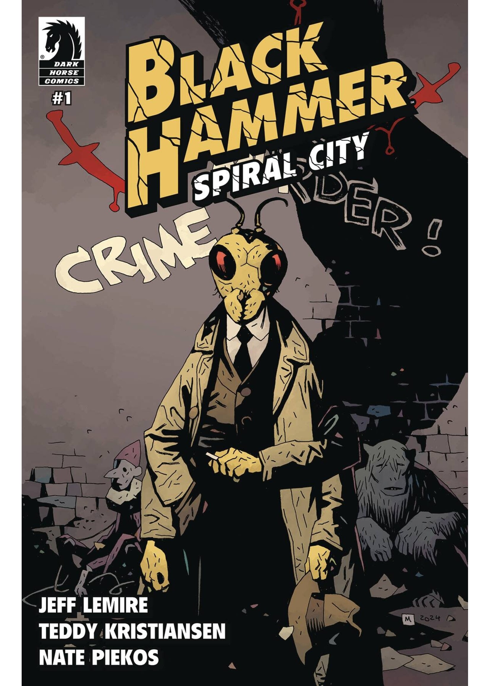DARK HORSE BLACK HAMMER SPIRAL CITY #1 CVR B MIGNOLA