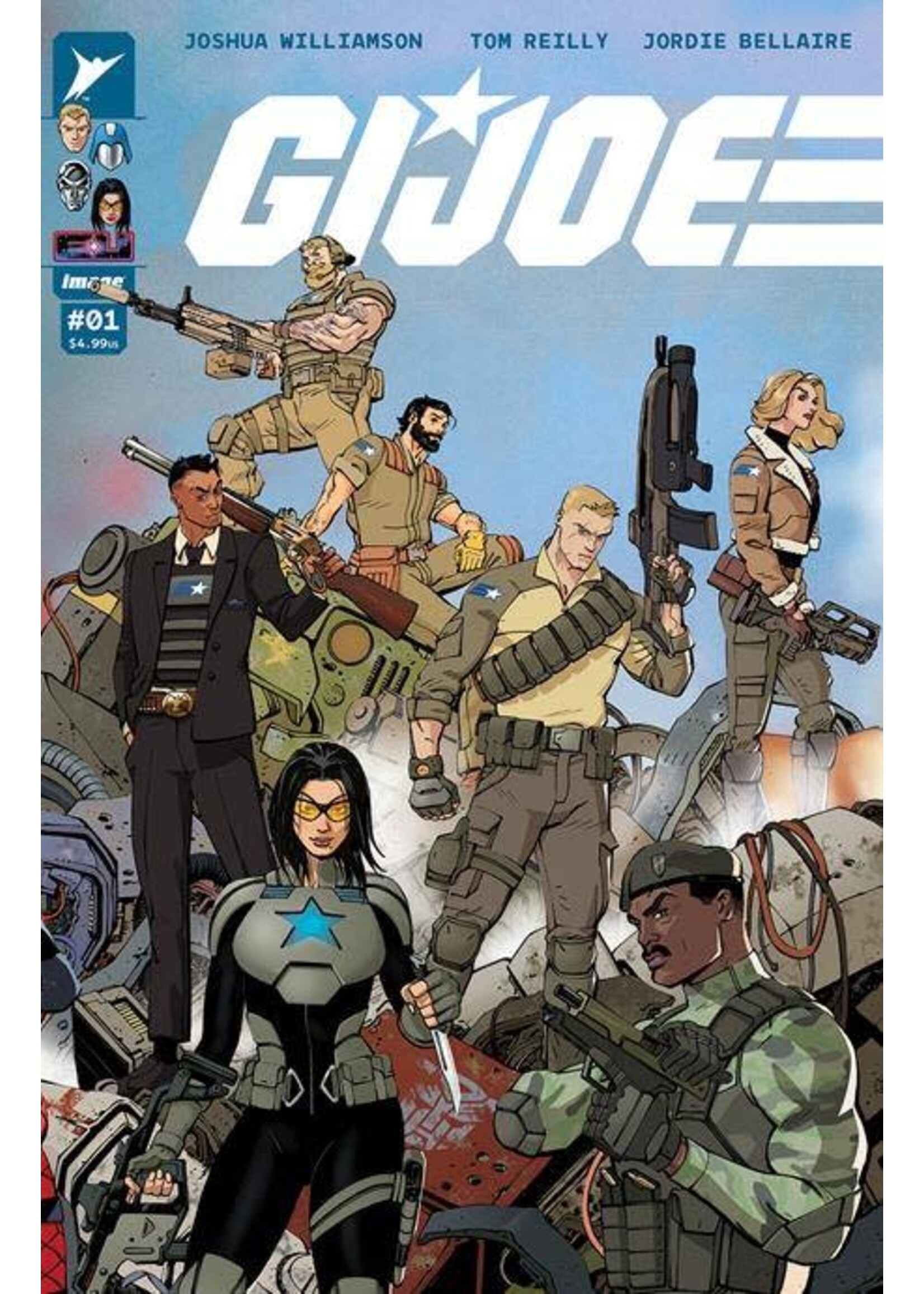 . GI JOE (2024) #1 CVR P REILLY WRAPAROUND FOIL