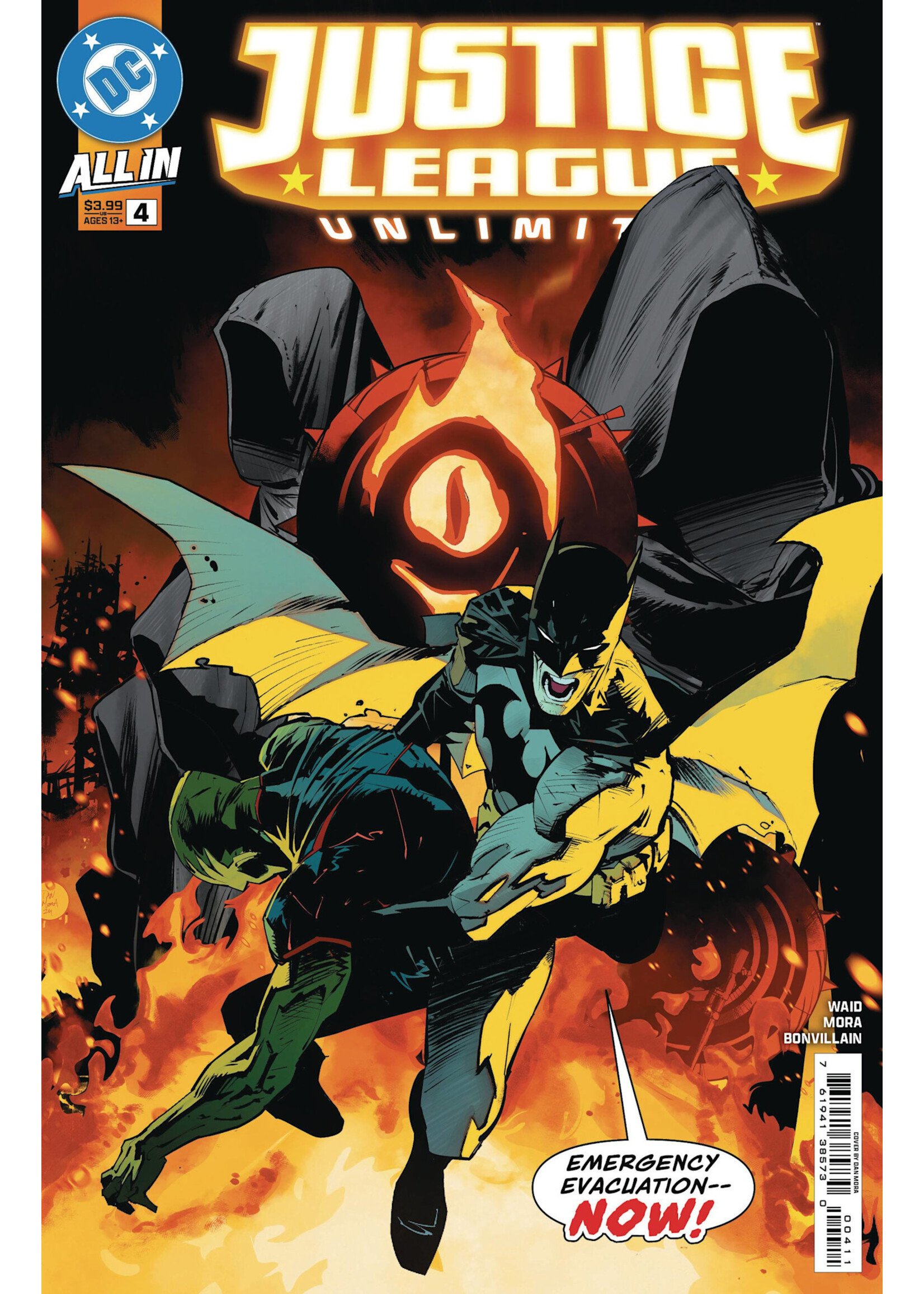 . JUSTICE LEAGUE UNLIMITED (2024) #4 CVR A MORA