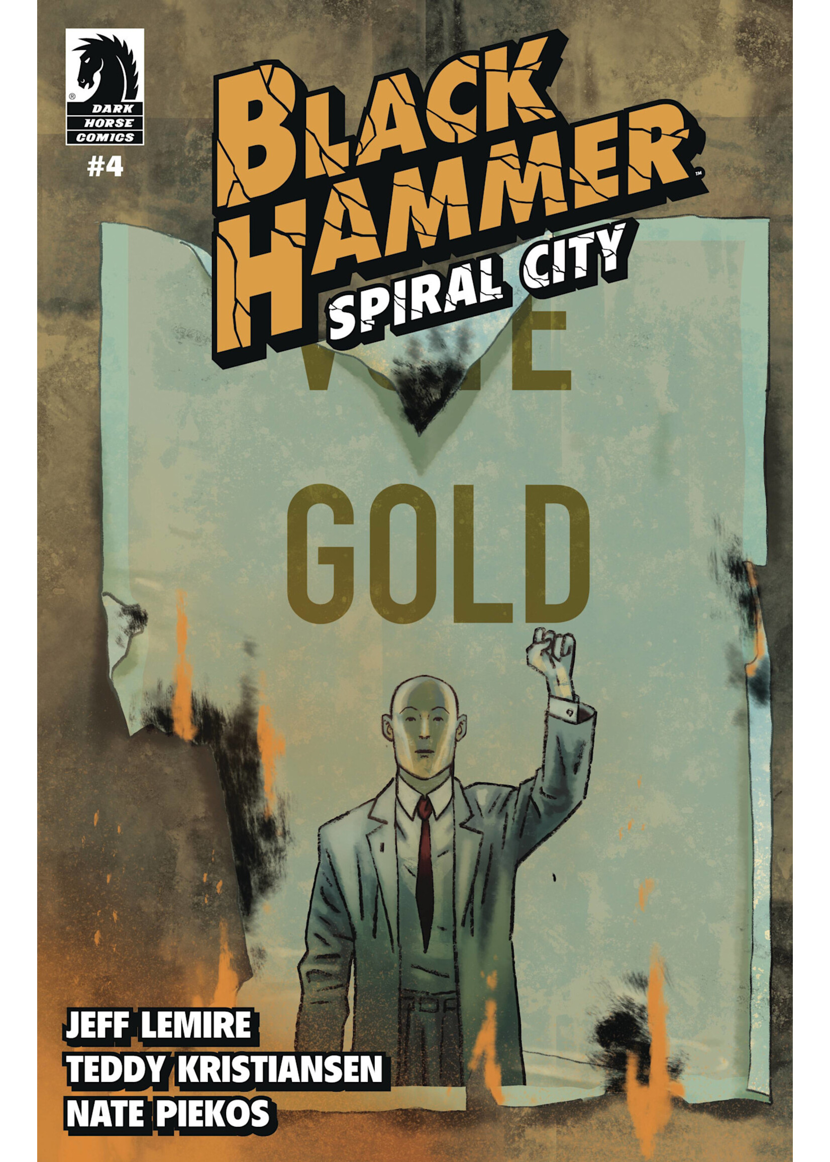 DARK HORSE BLACK HAMMER SPIRAL CITY #4 CVR A