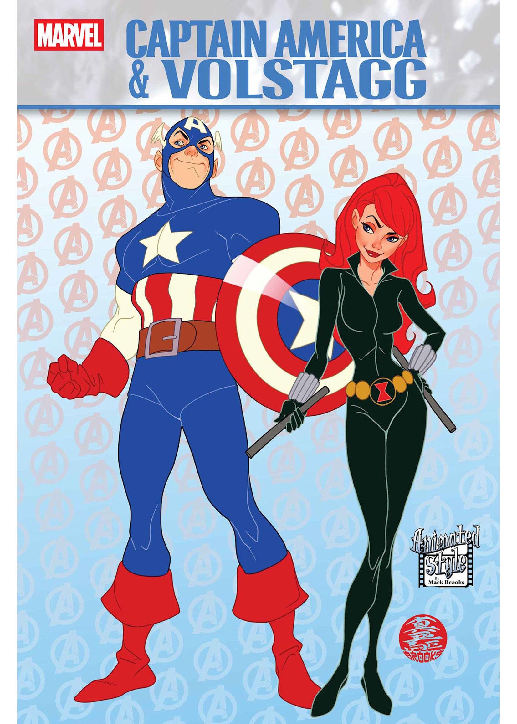 . CAPTAIN AMERICA & VOLSTAGG (2025) #1 BROOKS ANIMATED-STYLE VAR