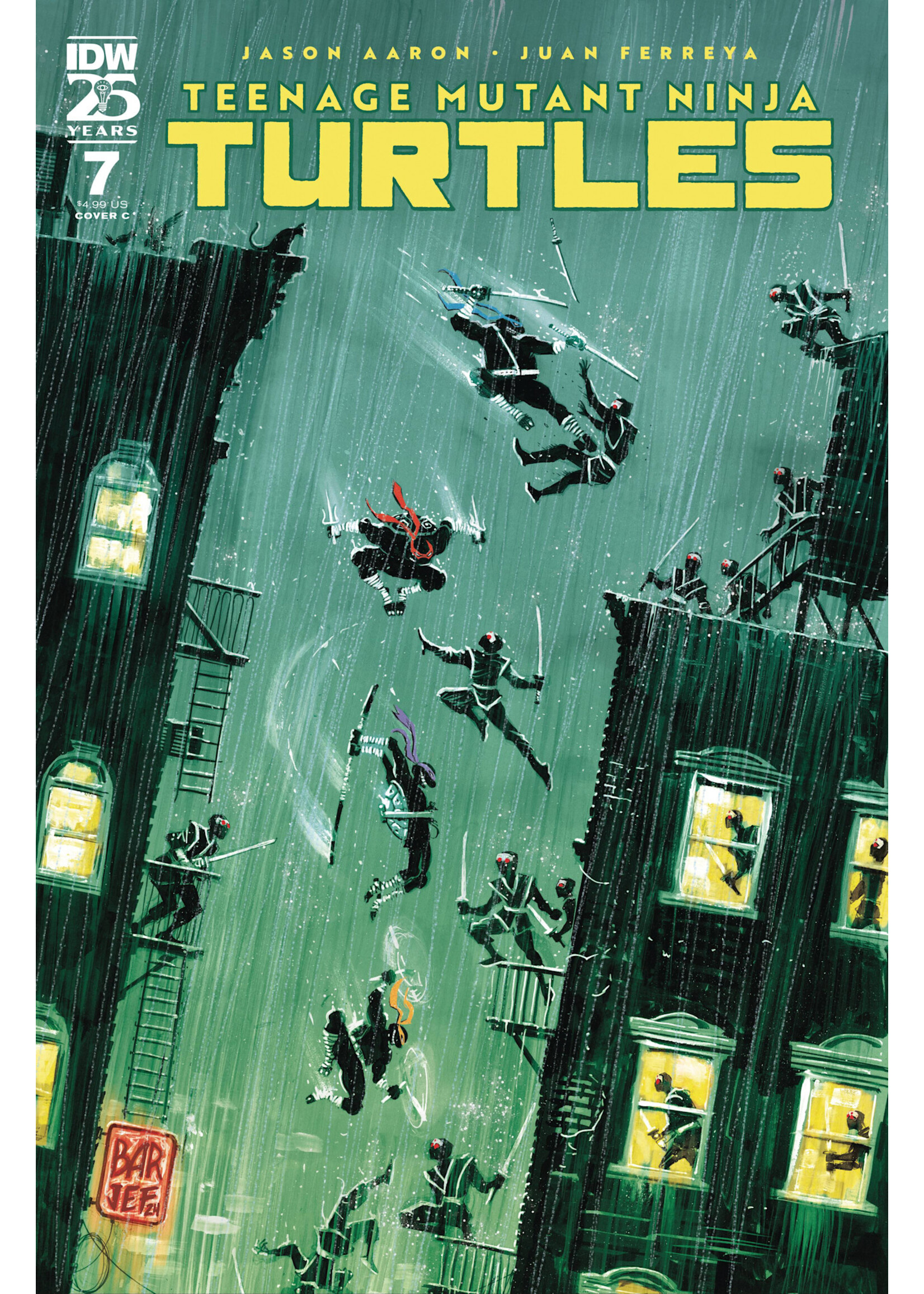 . TEENAGE MUTANT NINJA TURTLES 2024 #7 CVR C