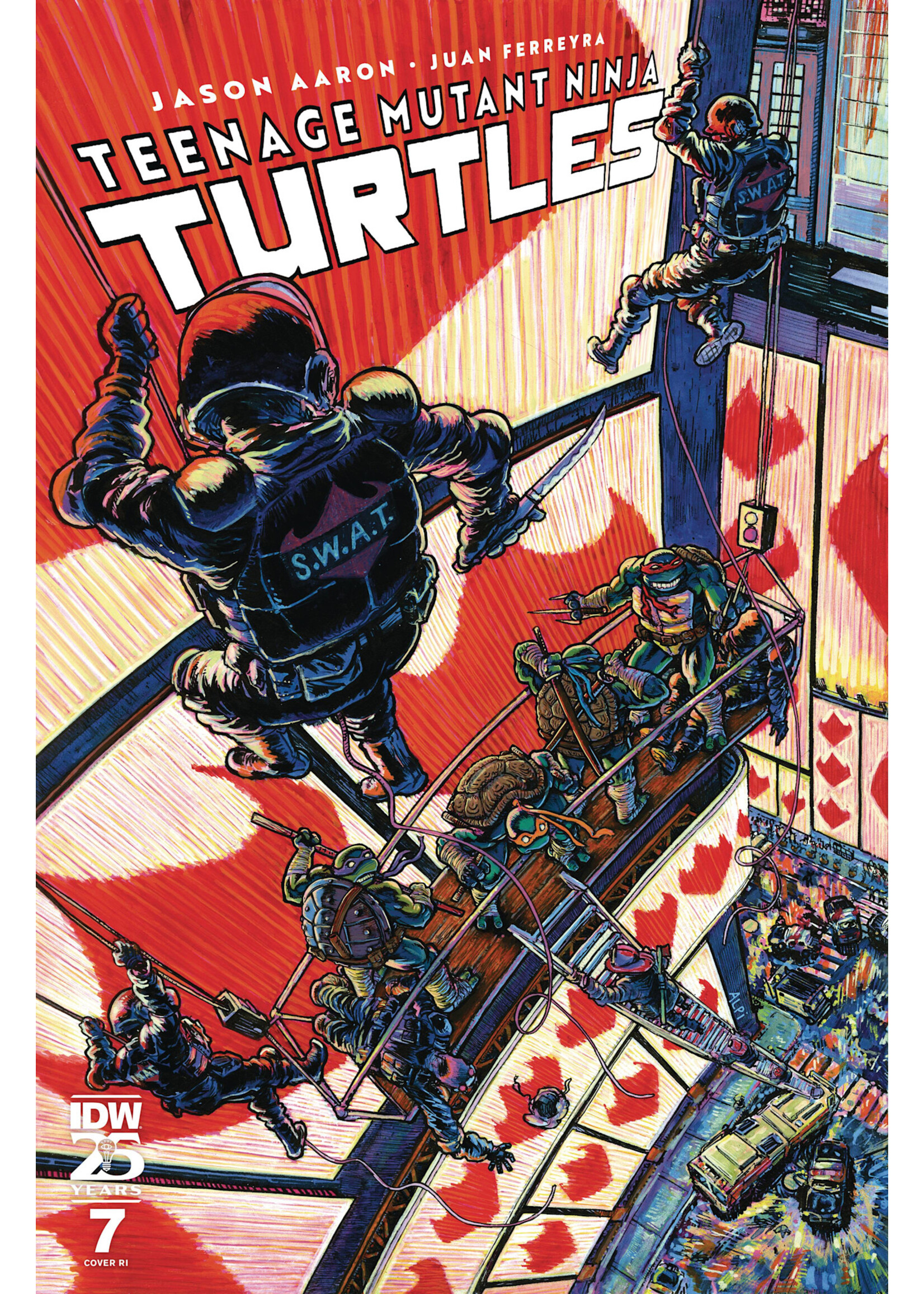 . TEENAGE MUTANT NINJA TURTLES 2024 #7 CVR RI 10