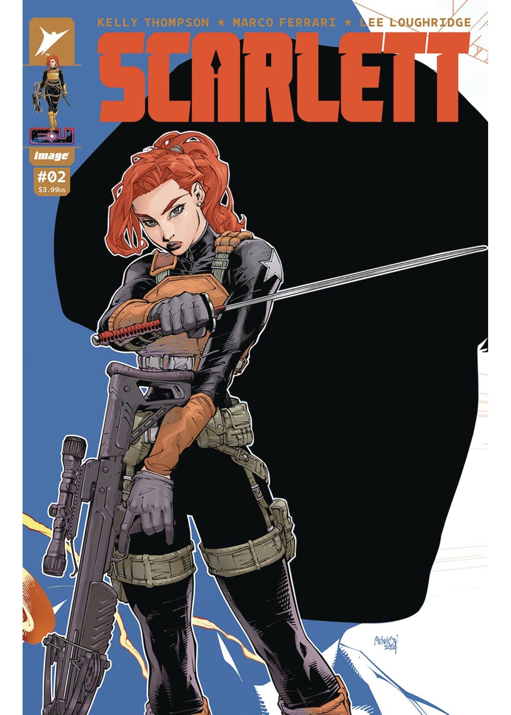 . SCARLETT (2024) #2 (OF 5) CVR C 10 COPY INCV MELNIKOV