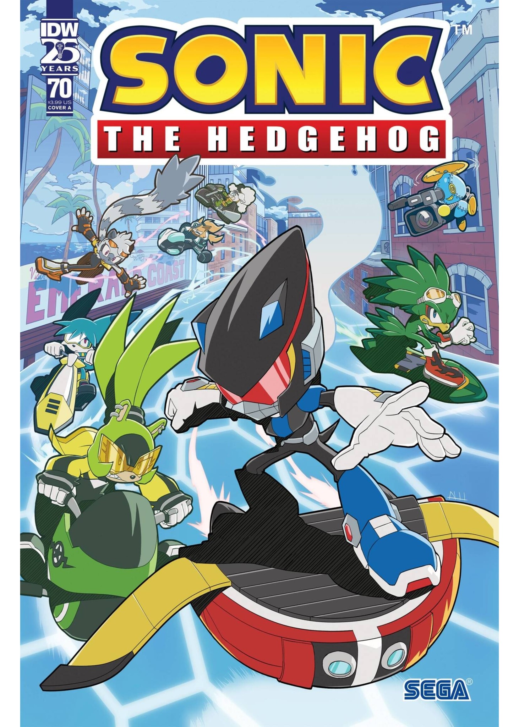 . SONIC THE HEDGEHOG #70 CVR A HAMMERSTROM