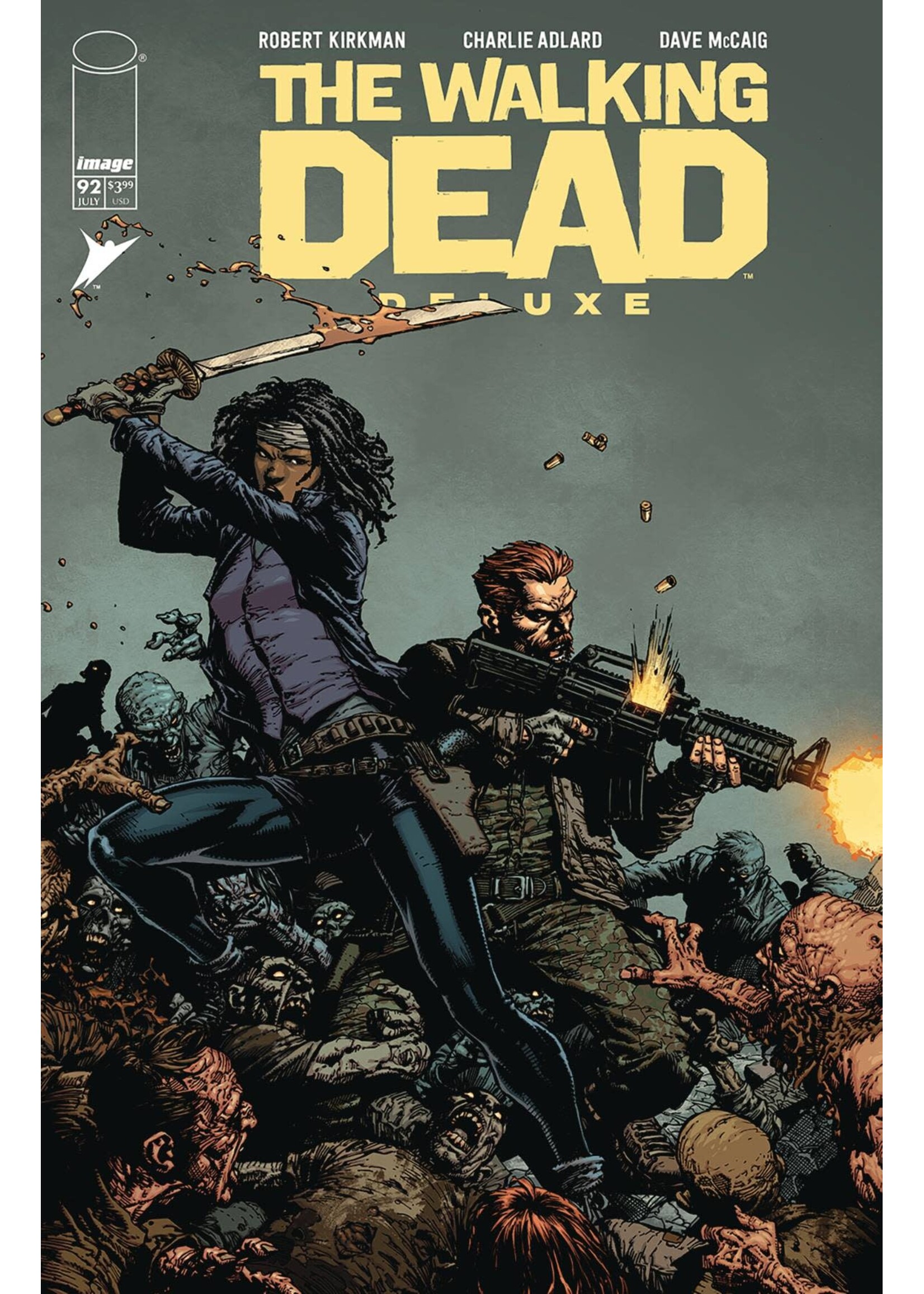 . WALKING DEAD DLX #92 CVR A FINCH & MCCAIG (MR)