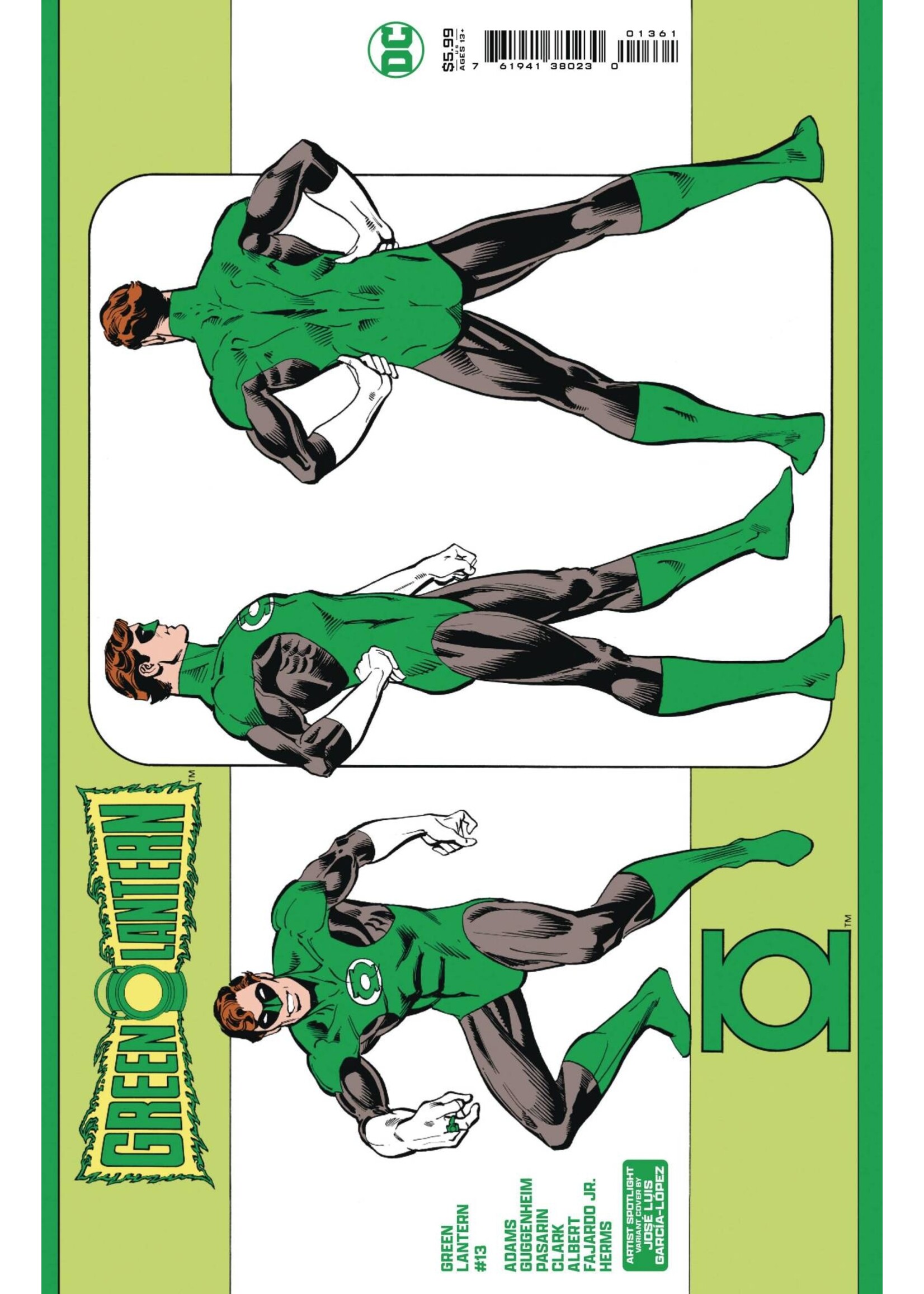 . GREEN LANTERN (2023) #13 LOPEZ ARTIST SPOTLIGHT