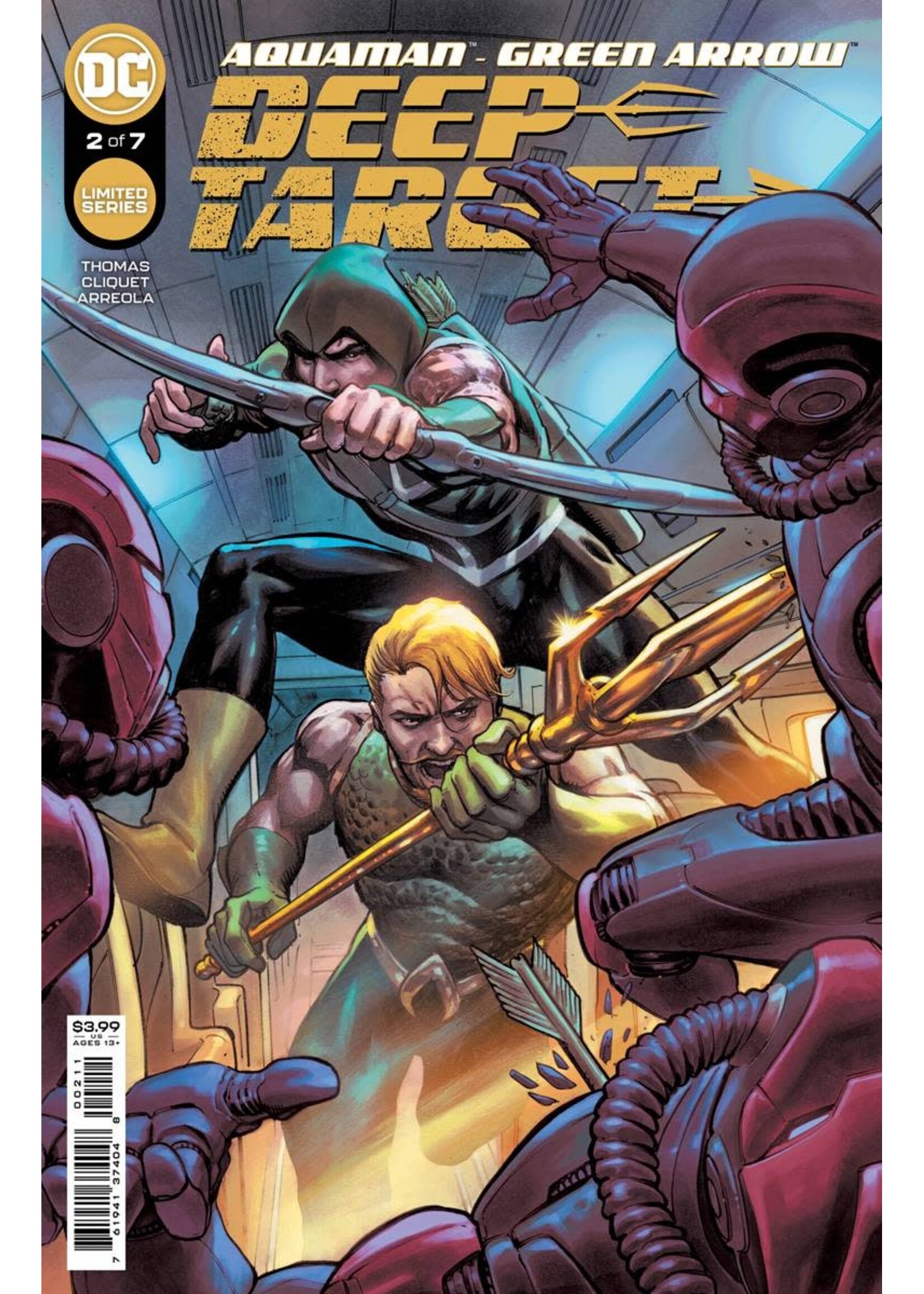 . AQUAMAN GREEN ARROW DEEP TARGET #2