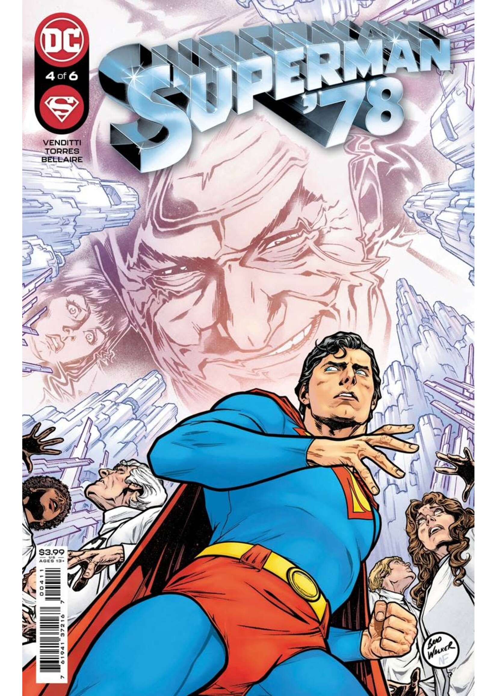 . SUPERMAN 78 #4 (OF 6) CVR A BRAD WALKER