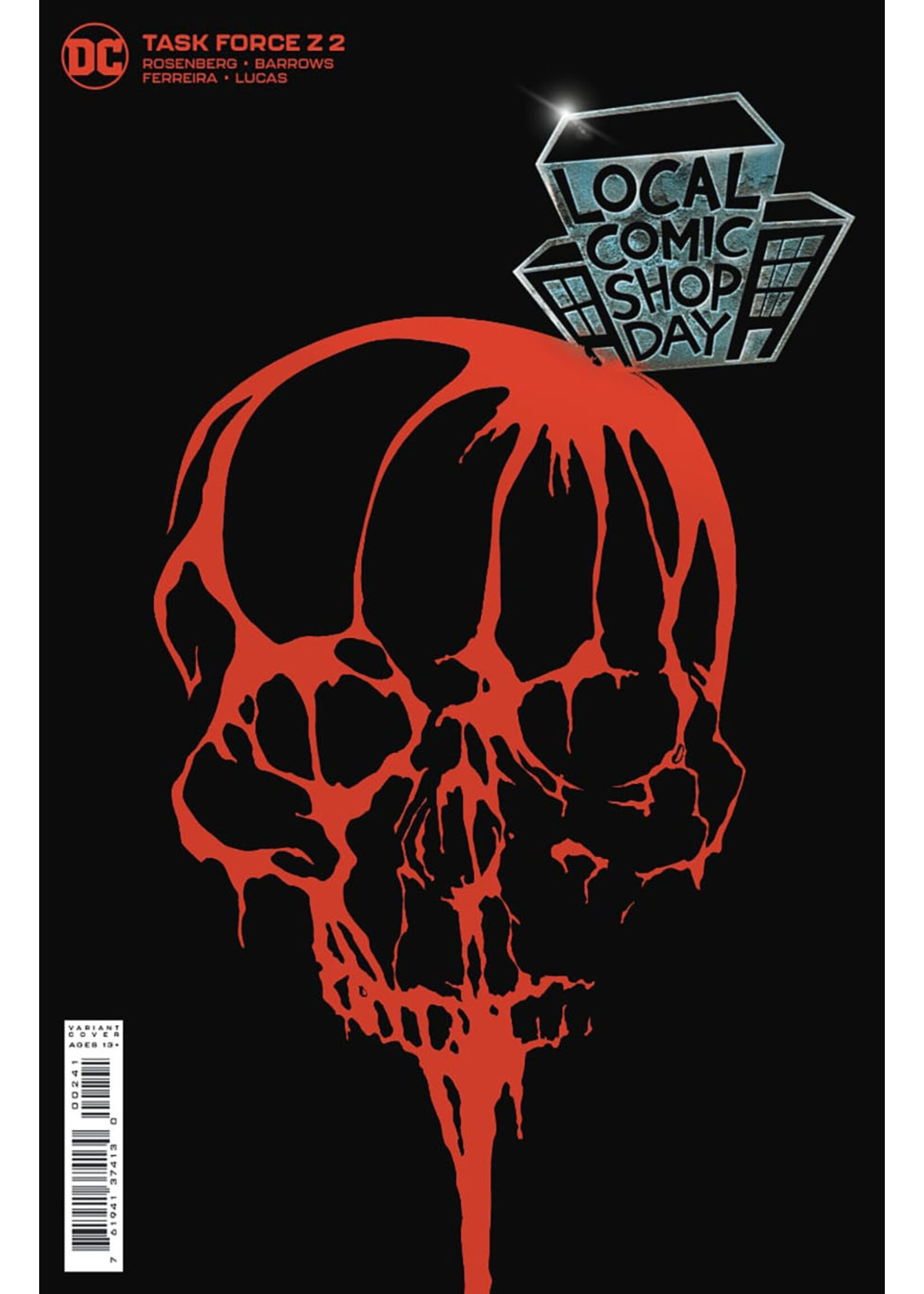 . TASK FORCE Z #2 LCSD SILVER FOIL VAR