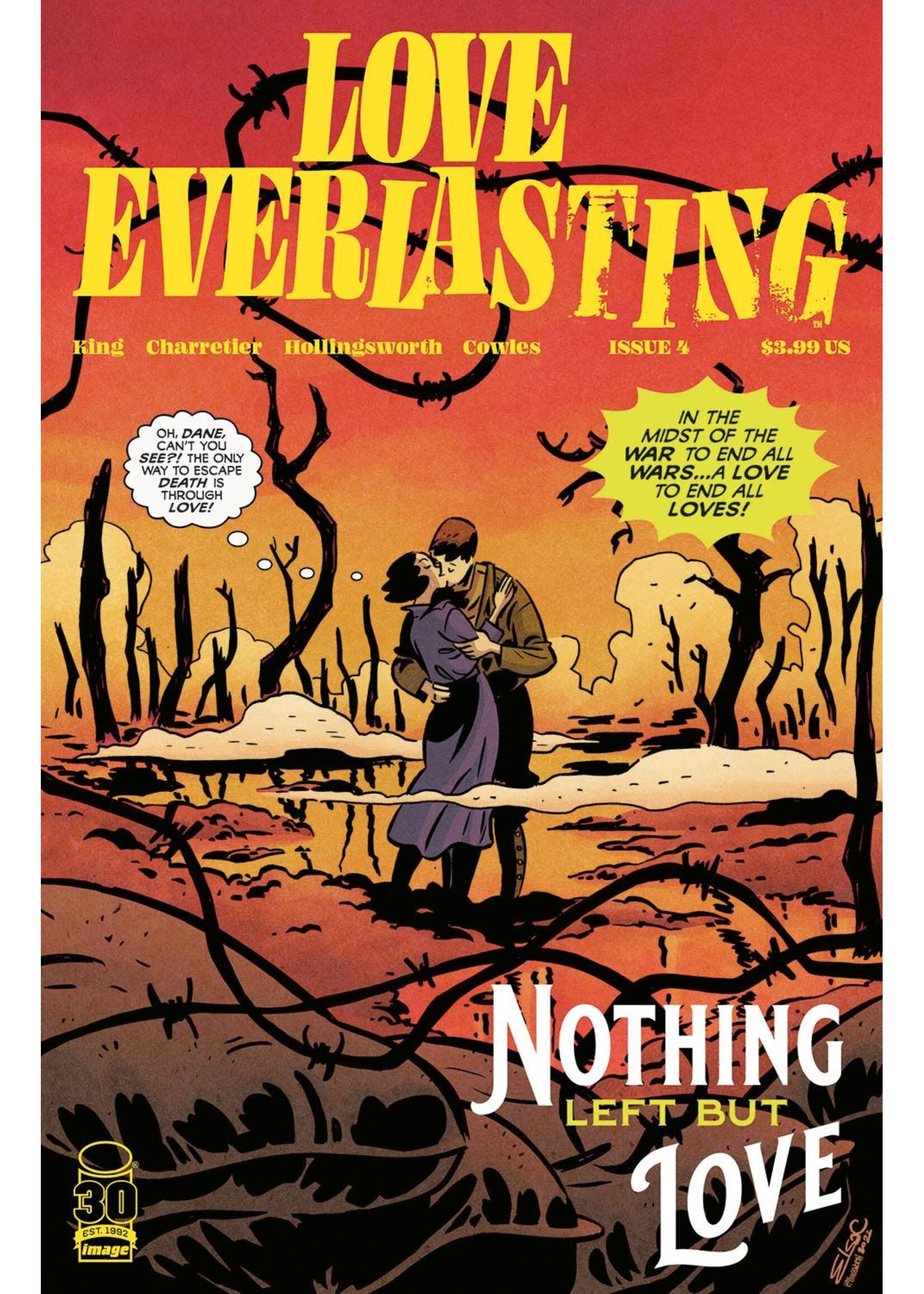 . LOVE EVERLASTING #4 CVR A CHARRETIER