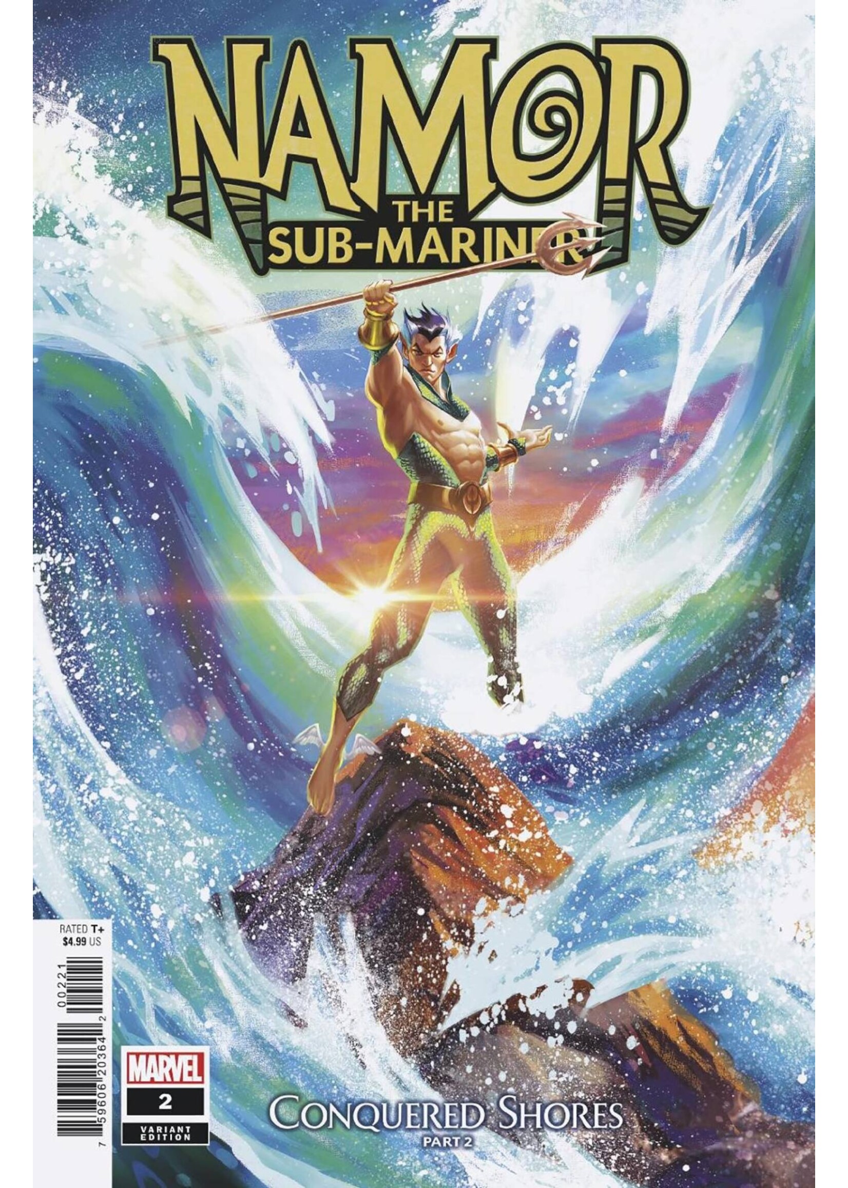 . NAMOR CONQUERED SHORES #2 MANHANINI VARIANT