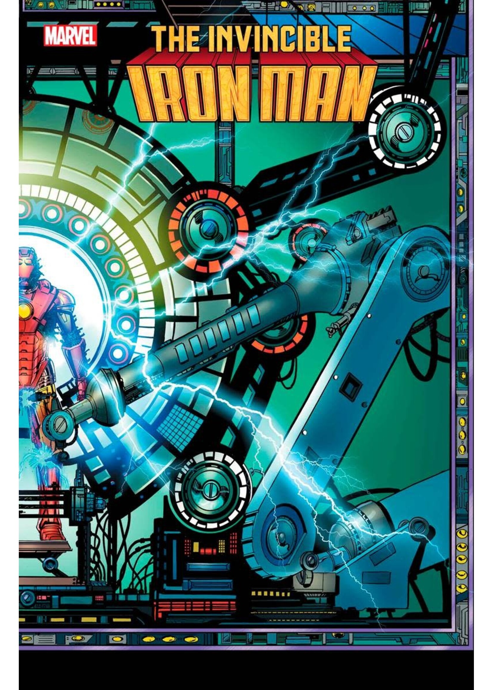 . INVINCIBLE IRON MAN (2022) #8 LAYTON CONNECTING VARIANT