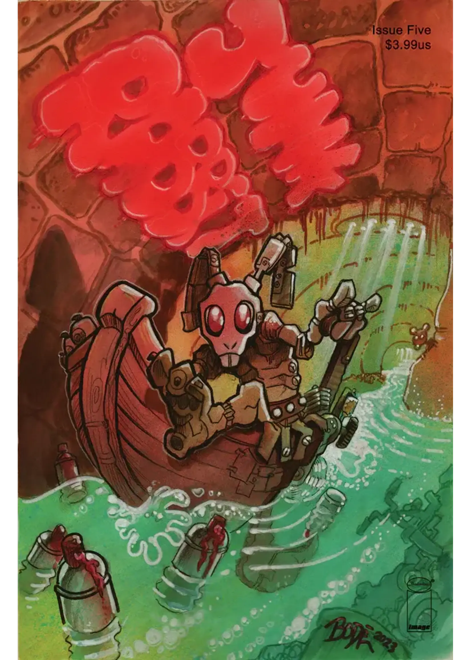 . JUNK RABBIT #5 (OF 5) CVR D BODE