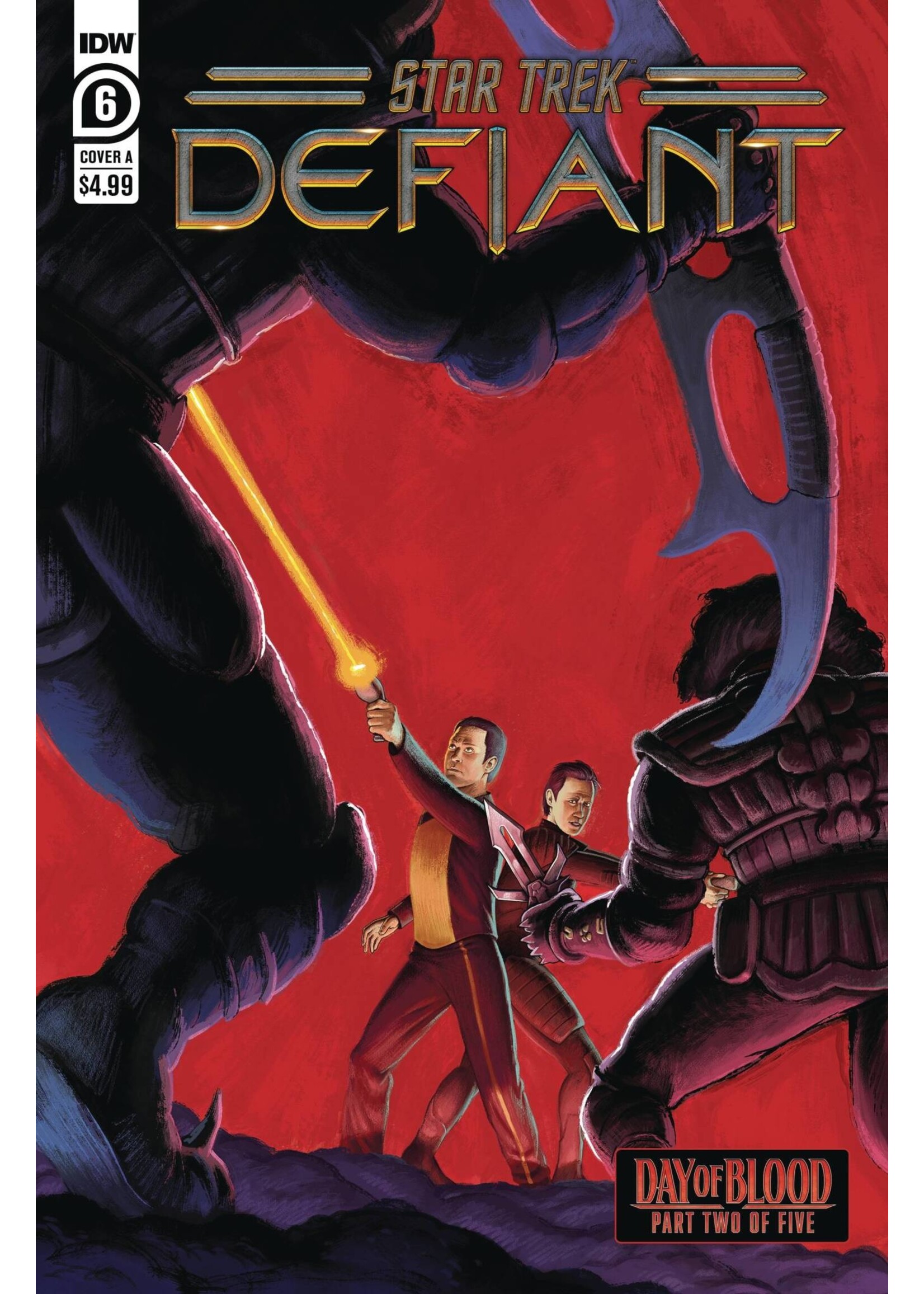 . STAR TREK DEFIANT #6 CVR A WARD