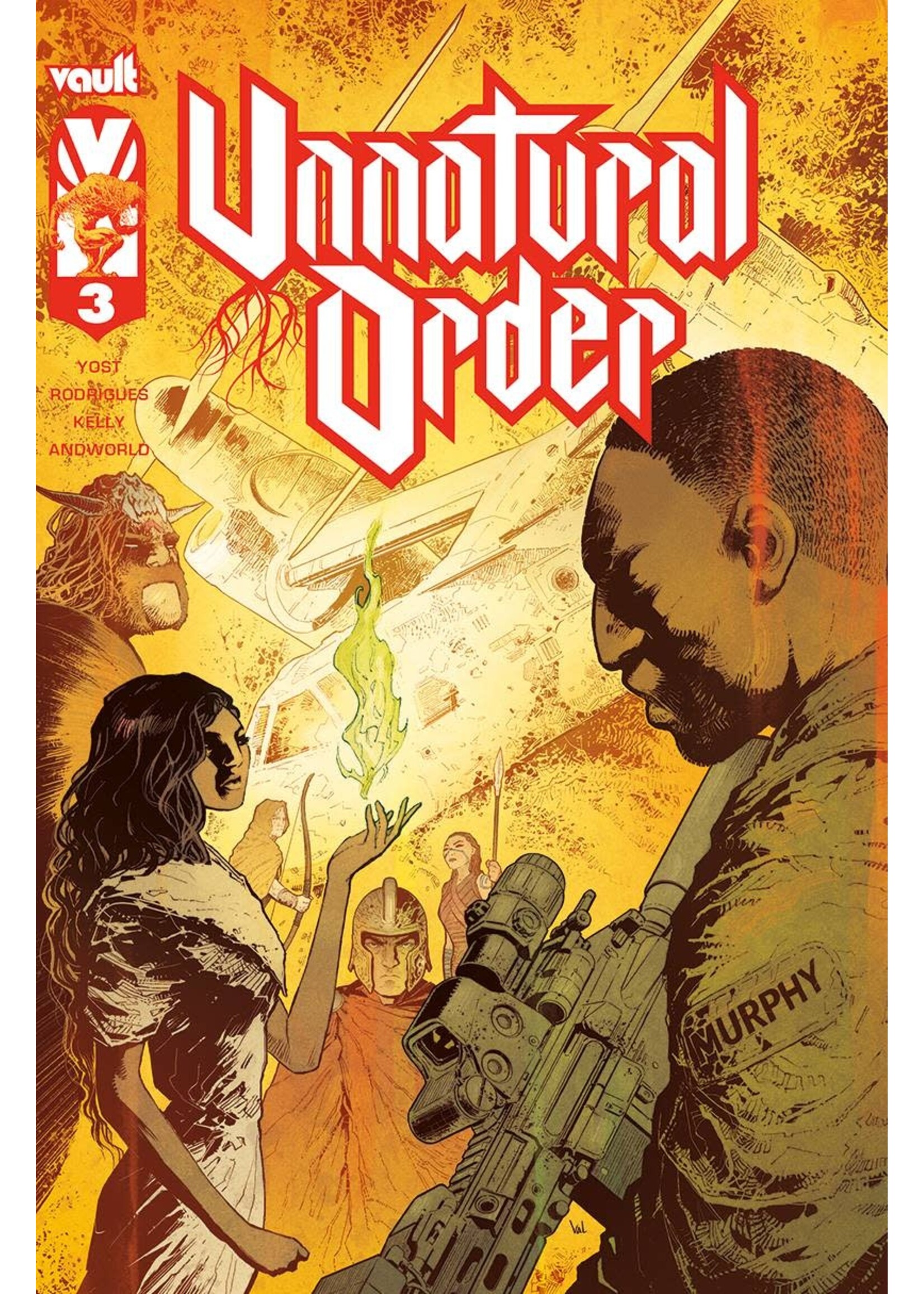 . UNNATURAL ORDER #3 CVR A RODRIGUES