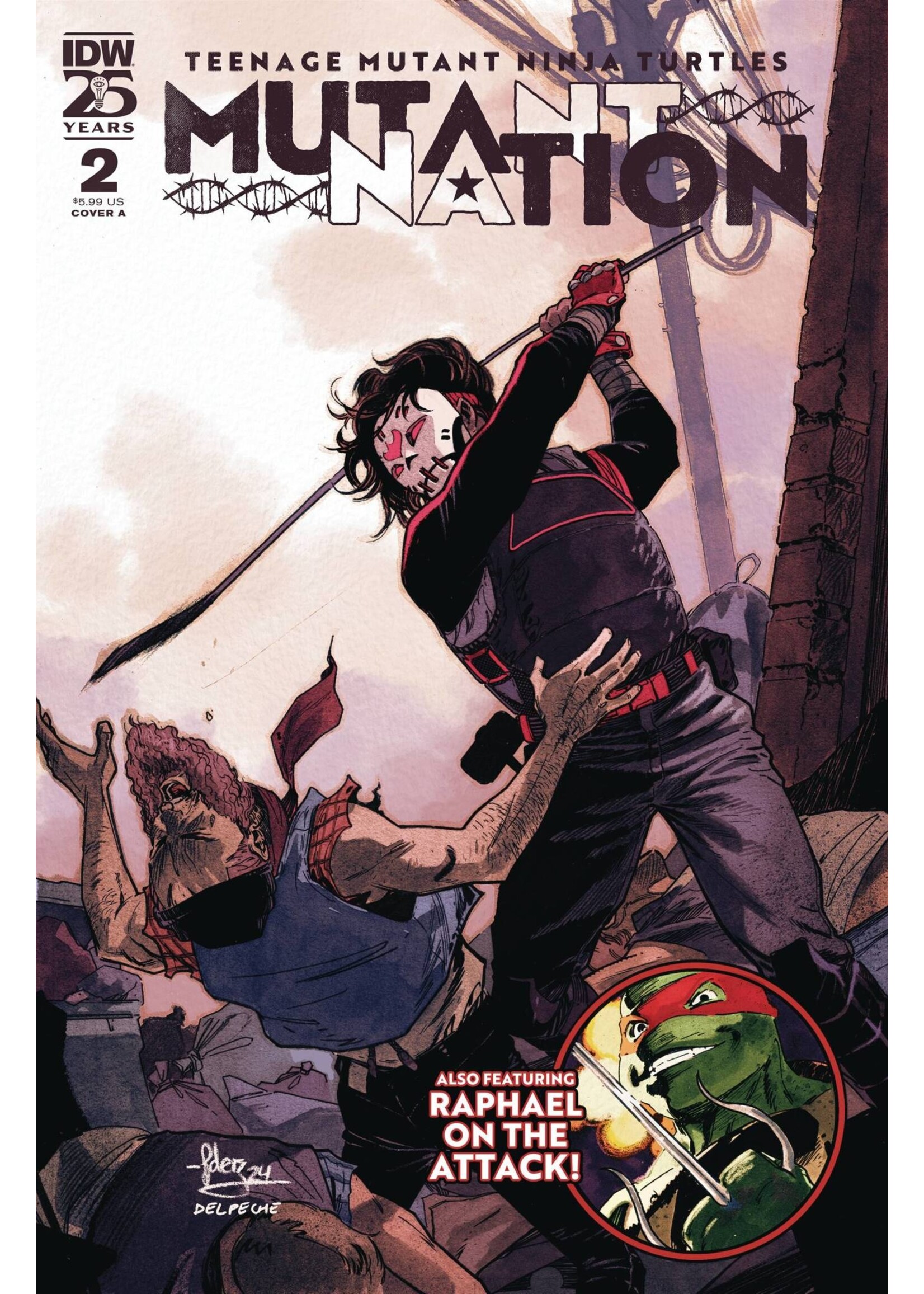 . TMNT MUTANT NATION #2 CVR A FERNANDEZ