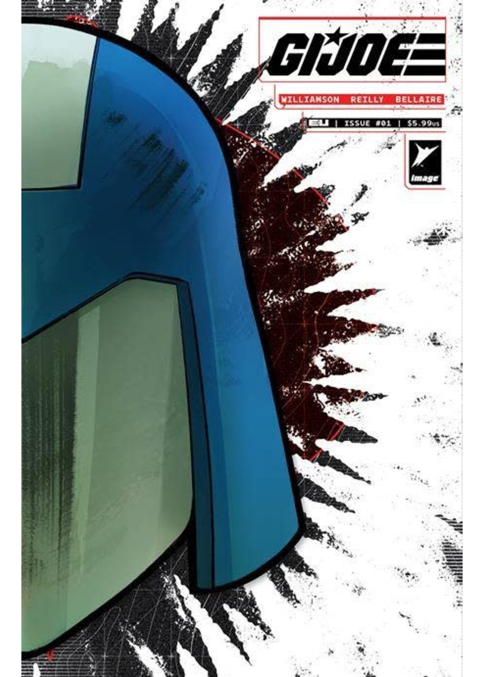 . GI JOE (2024) #1 CVR R MILANA COMMANDER MASK DIE CUT FOIL