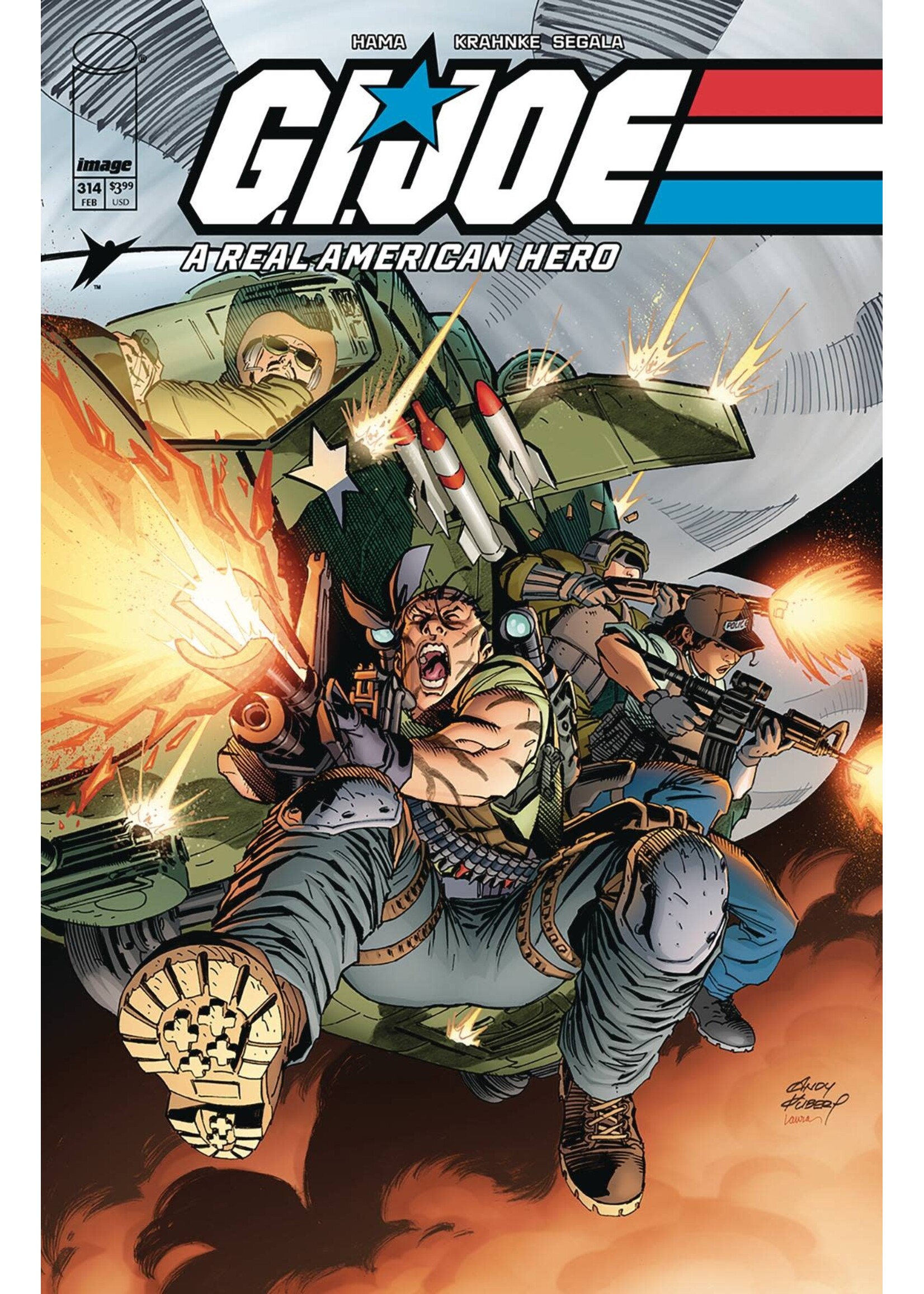 . GI JOE A REAL AMERICAN HERO #314 CVR A KUBERT & MARTIN