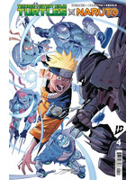 IDW PUBLISHING TEENAGE MUTANT NINJA TURTLES X NARUTO #4 CVR A