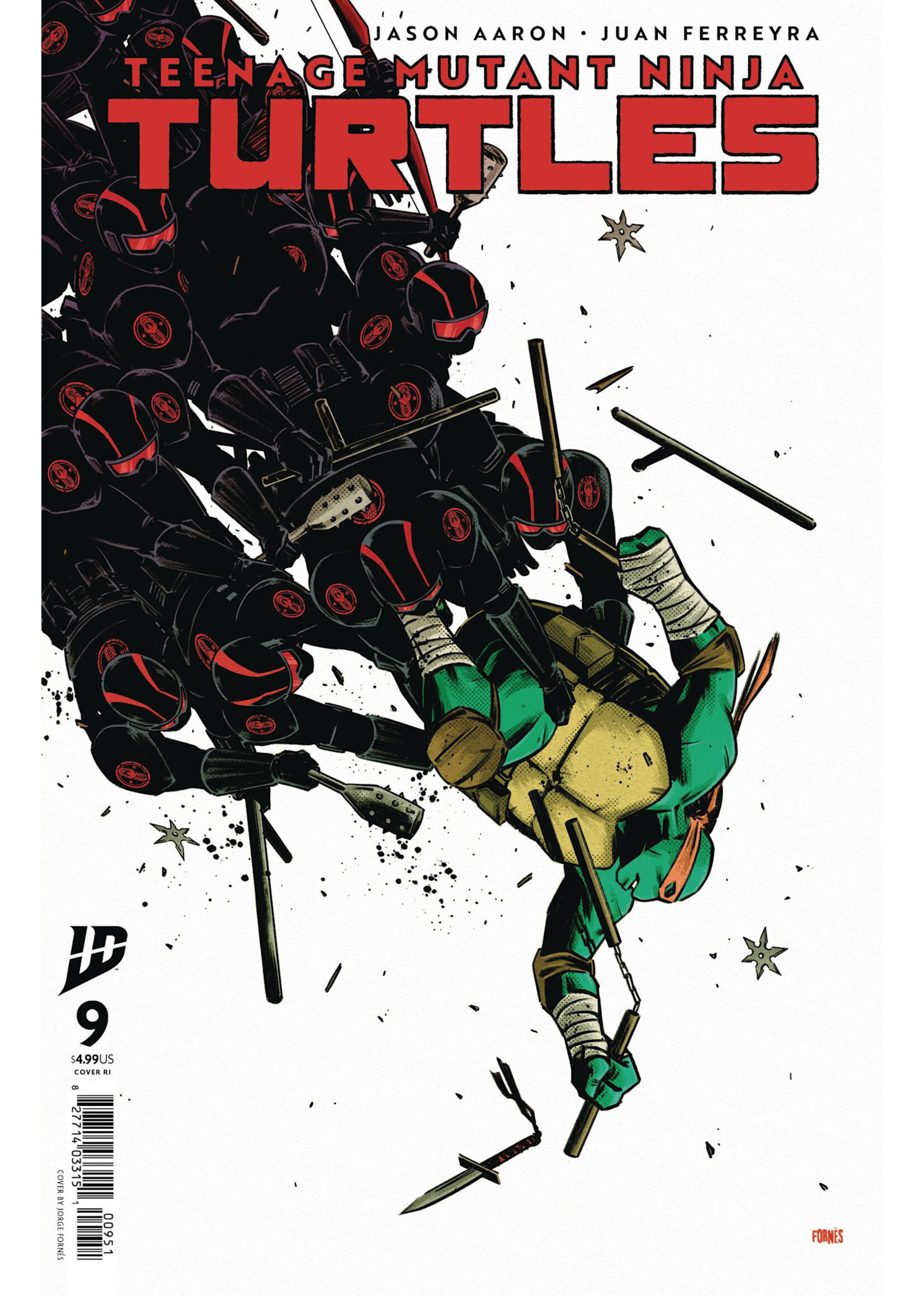 IDW PUBLISHING TEENAGE MUTANT NINJA TURTLES (2024) #9 CVR A